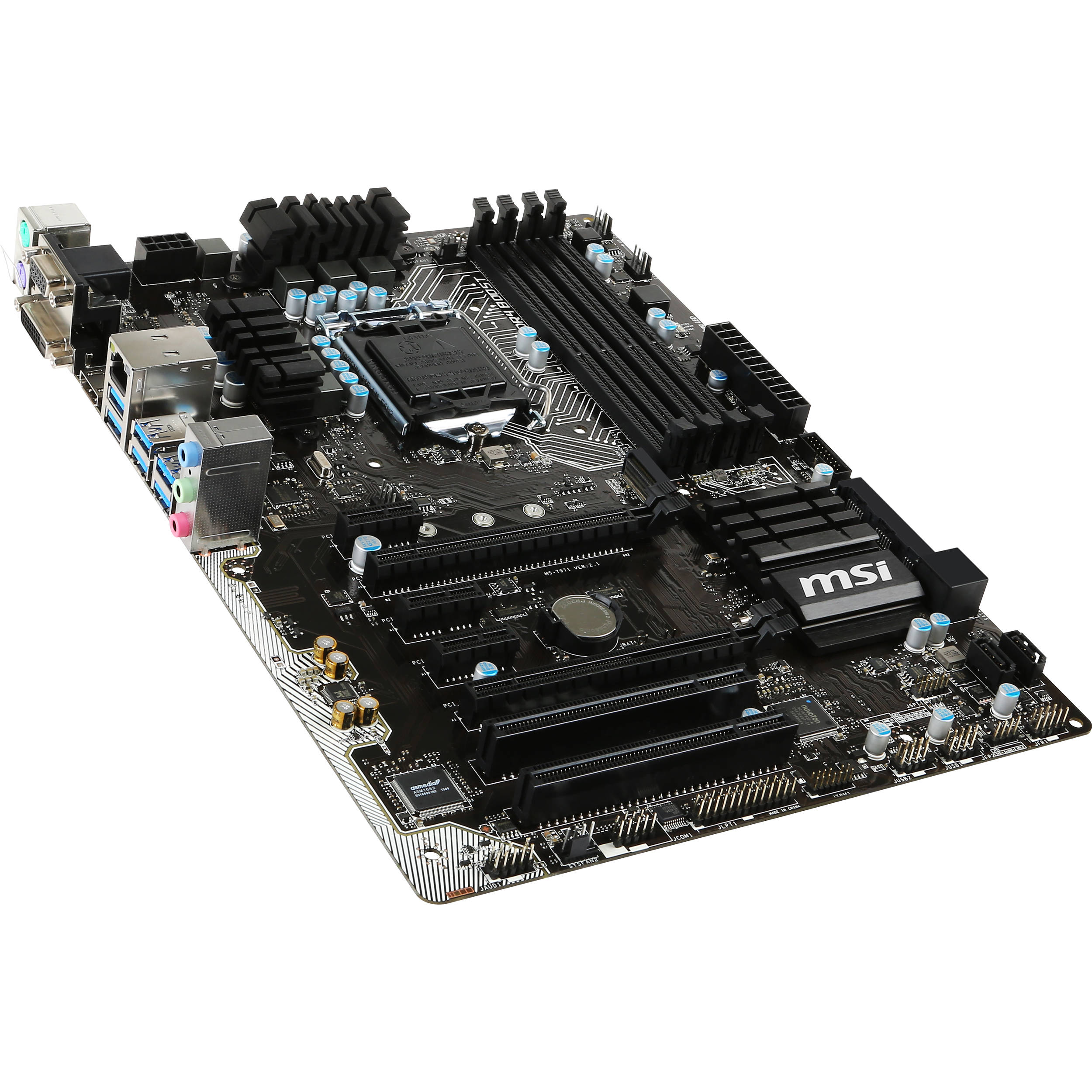 Msi Z170a Pc Mate Atx Motherboard Z170a Pc Mate B H Photo Video