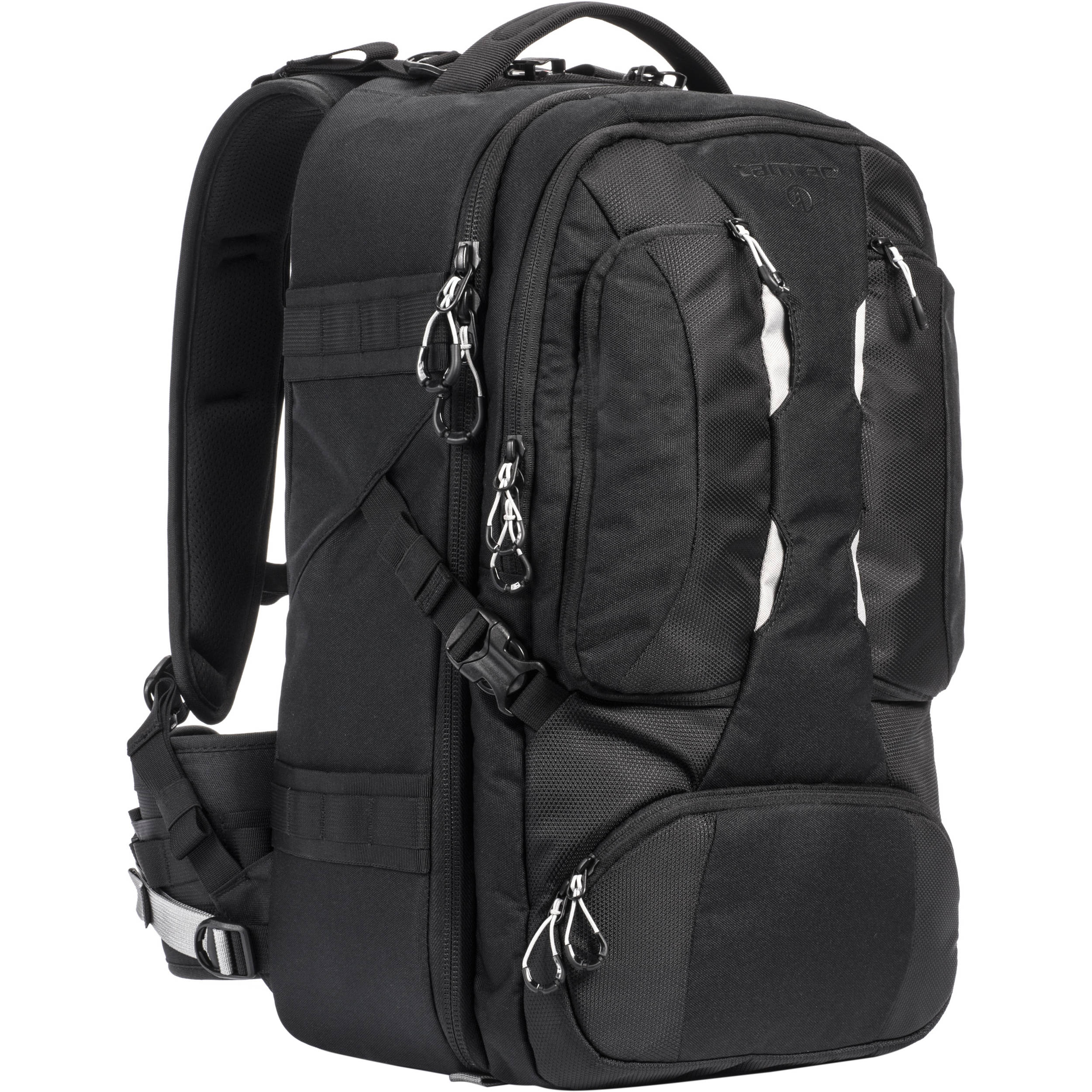 black professional backpack