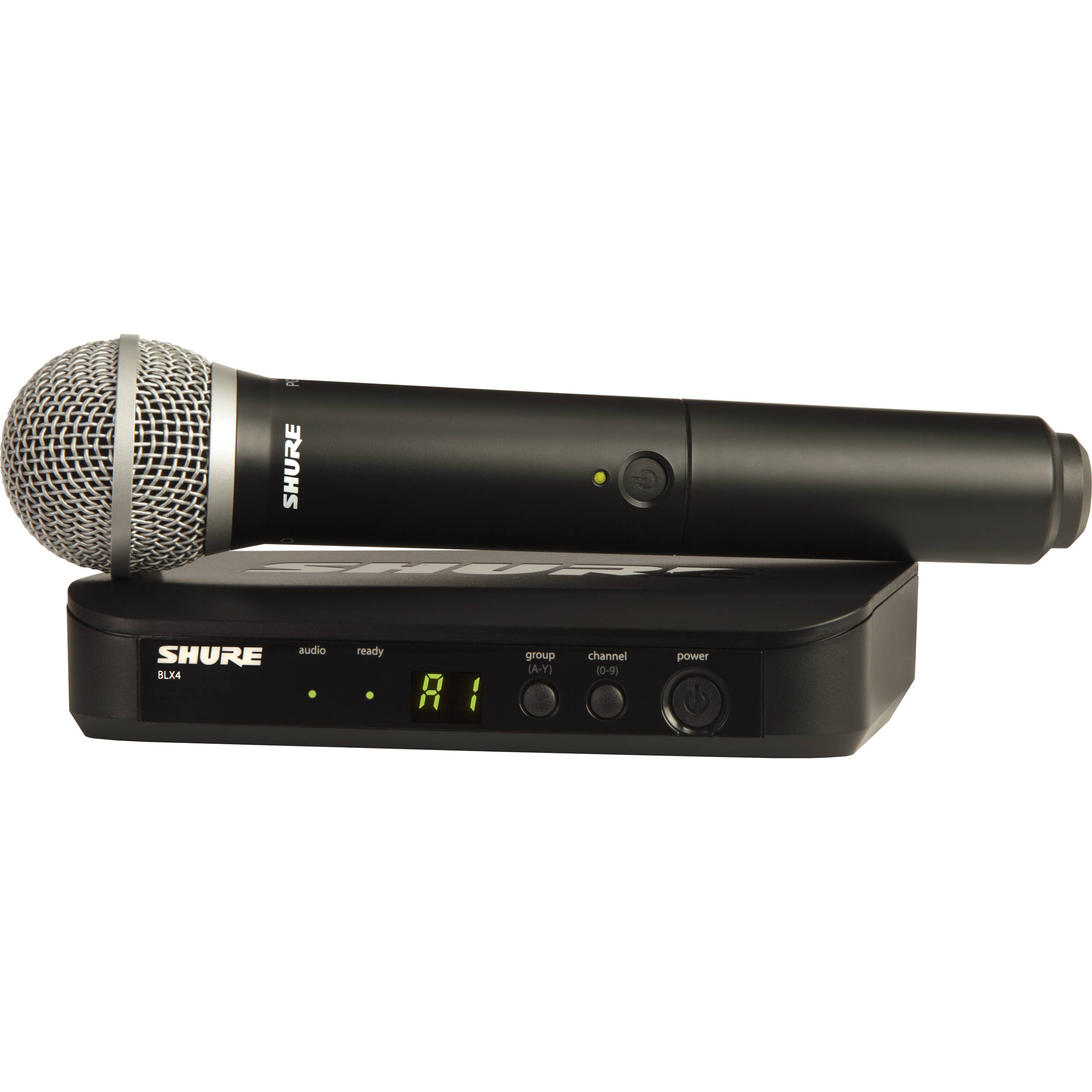 Photo 1 of Shure BLX24/PG58 Wireless Handheld Microphone System with PG58 Capsule (H10: 542 to 572 MHz)