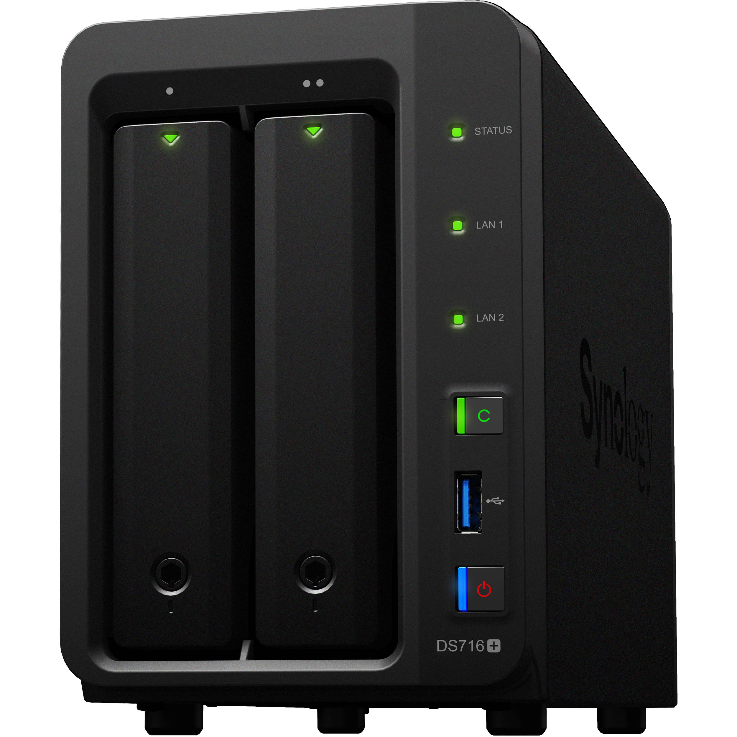 Synology Diskstation Ds716 2 Bay Nas Enclosure