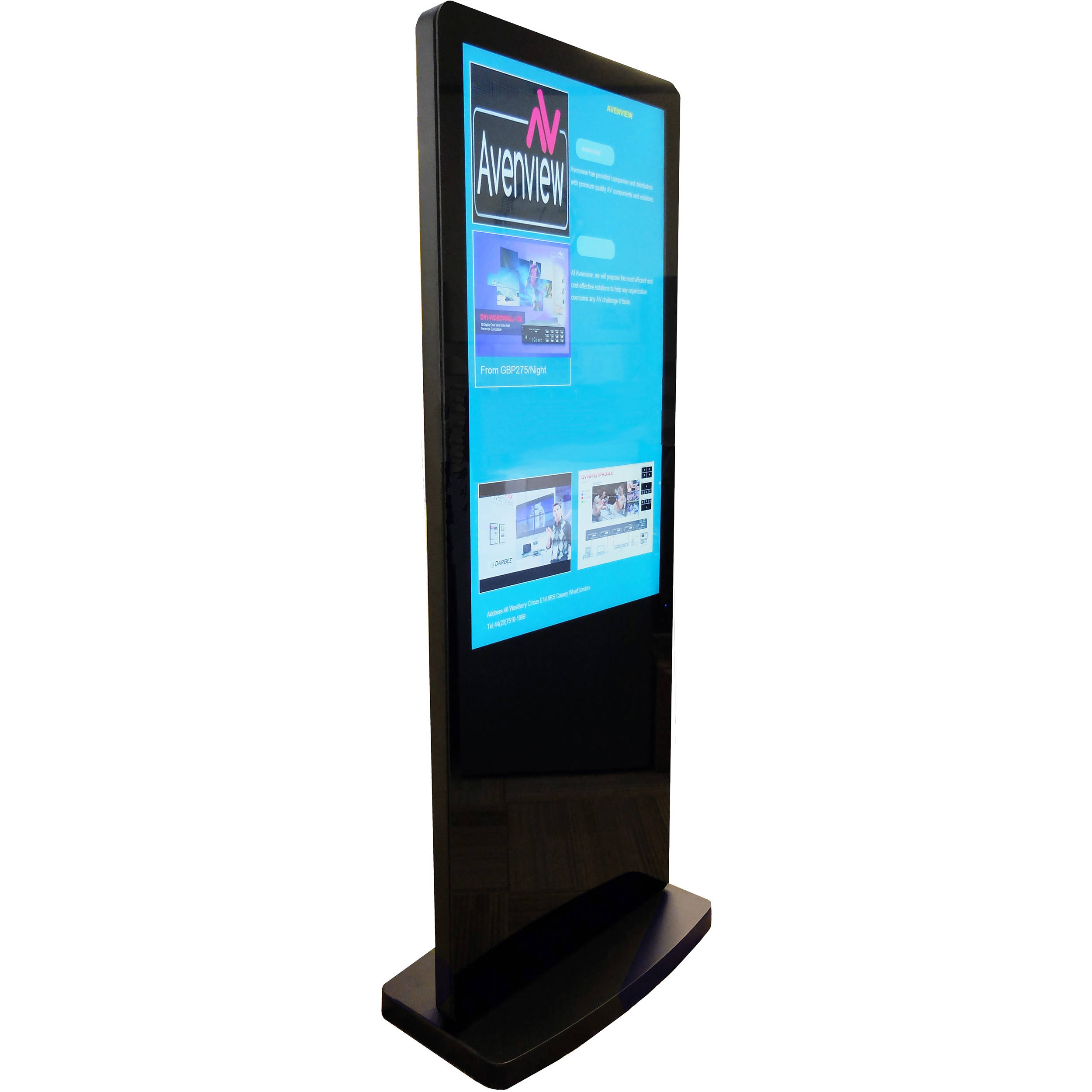 Avenview Avw Ds 55v7 T Lcd Touchscreen Vertical Avw Ds 55v7 T