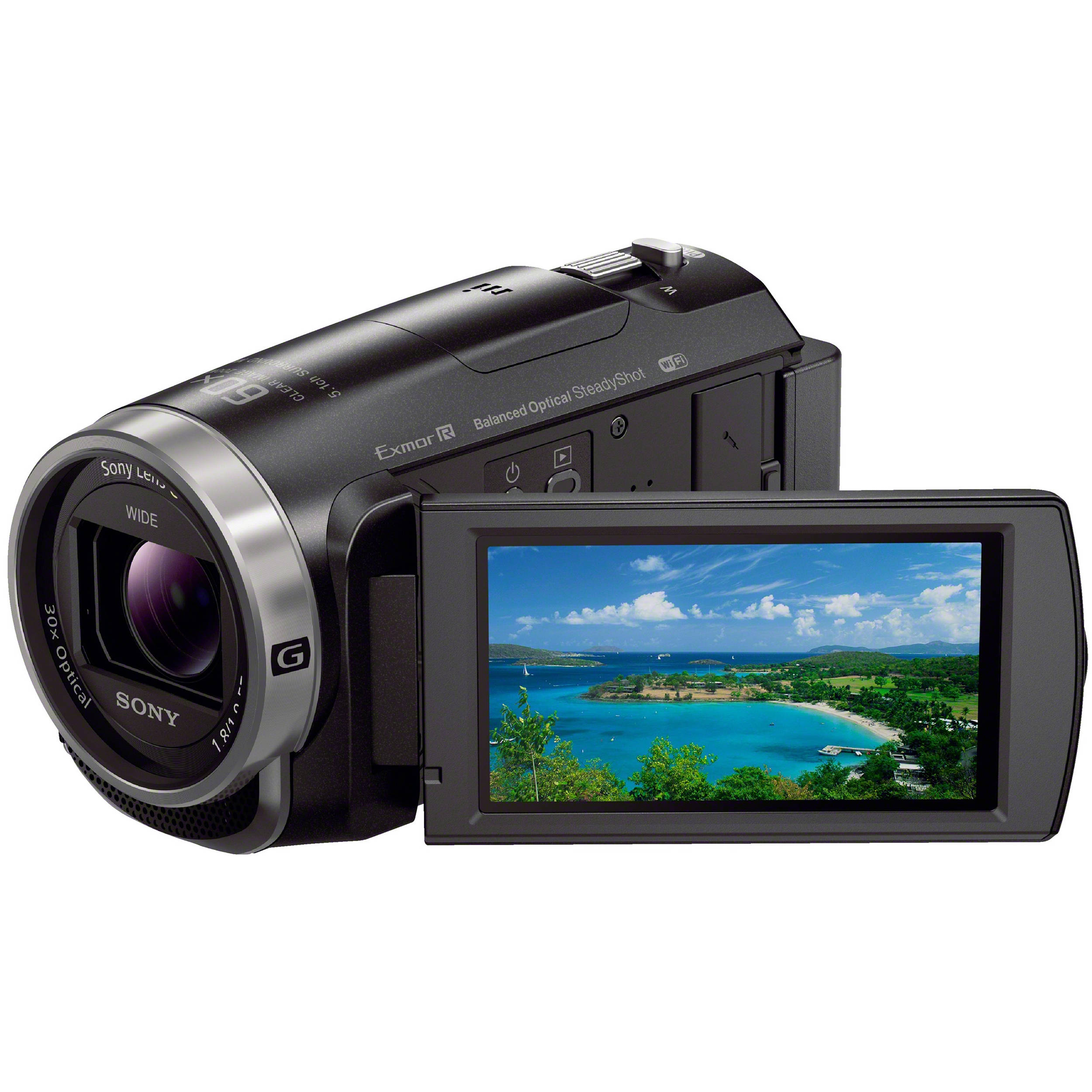 Sony Hdr Cx675 Full Hd Handycam Camcorder With 32gb Hdrcx675 B