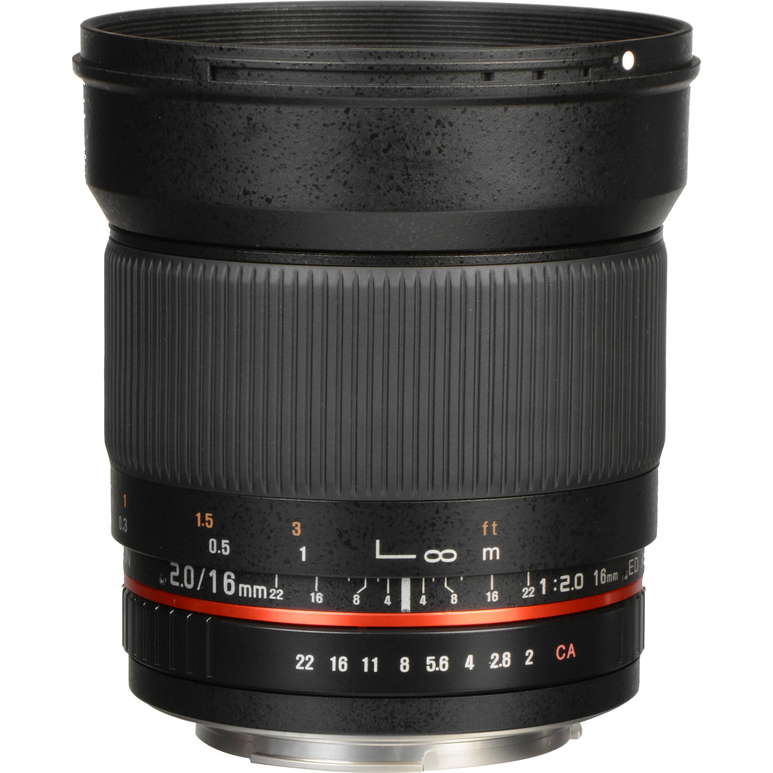 Rokinon 16mm F 2 0 Ed As Umc Cs Lens For Canon Ef S Mount 16m C