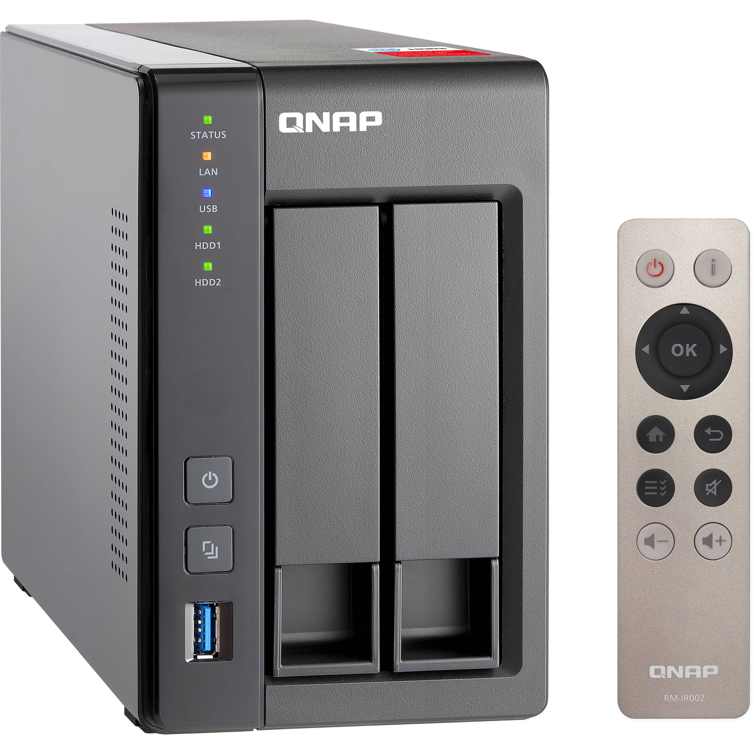 Qnap Ts 251 2 Bay Home And Soho Nas Enclosure