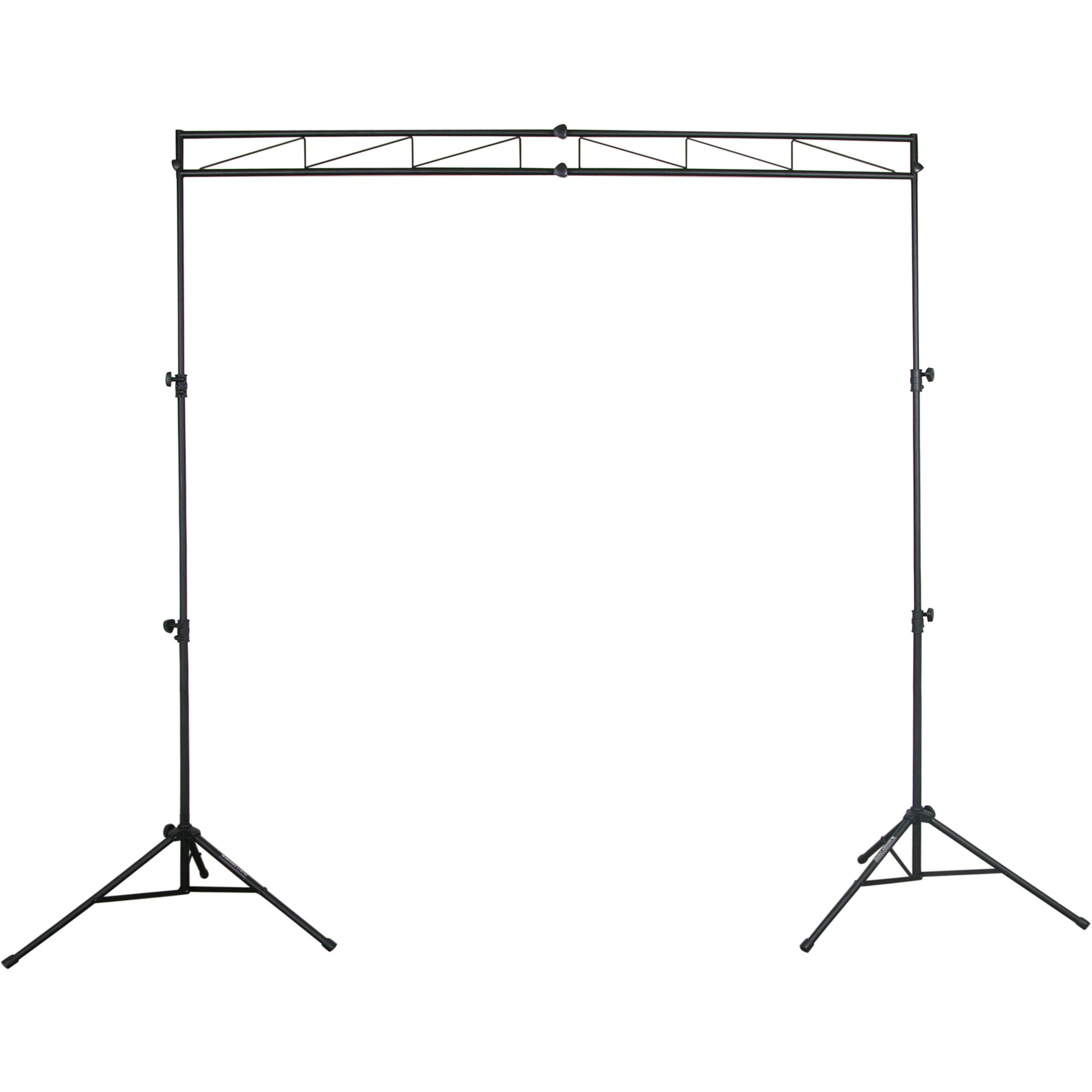 Odyssey Innovative Designs Mts 8 Compact Lighting Mobile Truss System Black Odyssey Innovative Designs Mts 8 Compact Lighting Mobile Truss System Black