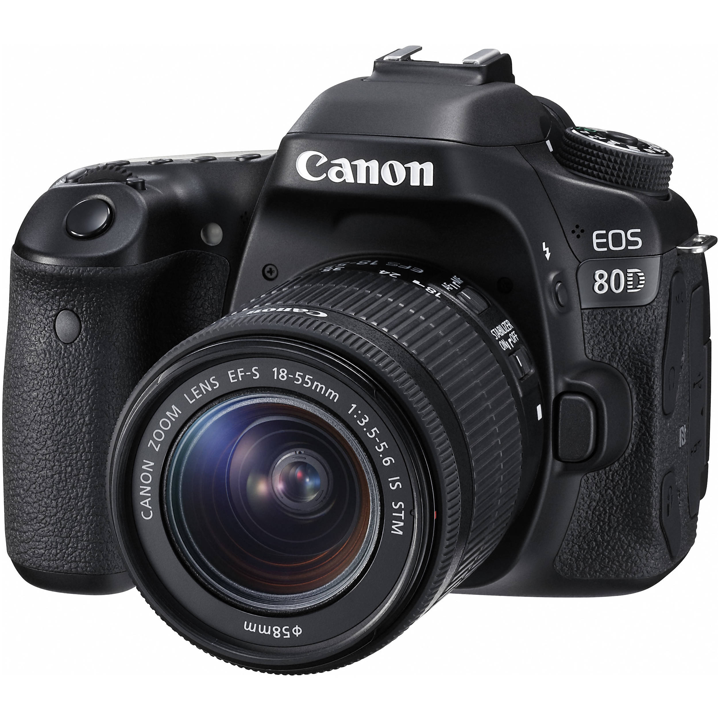 Canon EOS 80D DSLR Camera with 18-55mm 