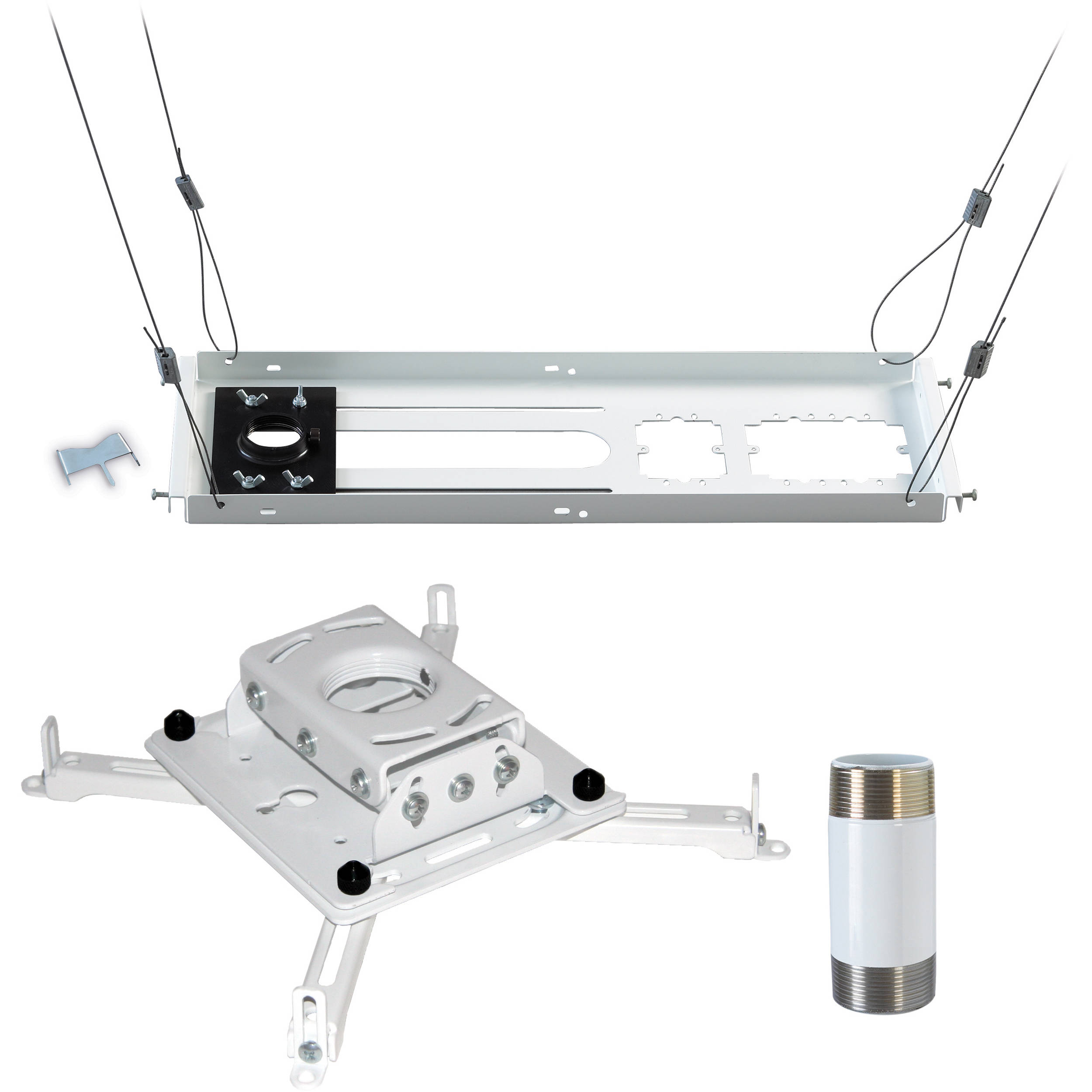 Chief Kitps003w Ceiling Mount Kit White Kitps003w B H Photo