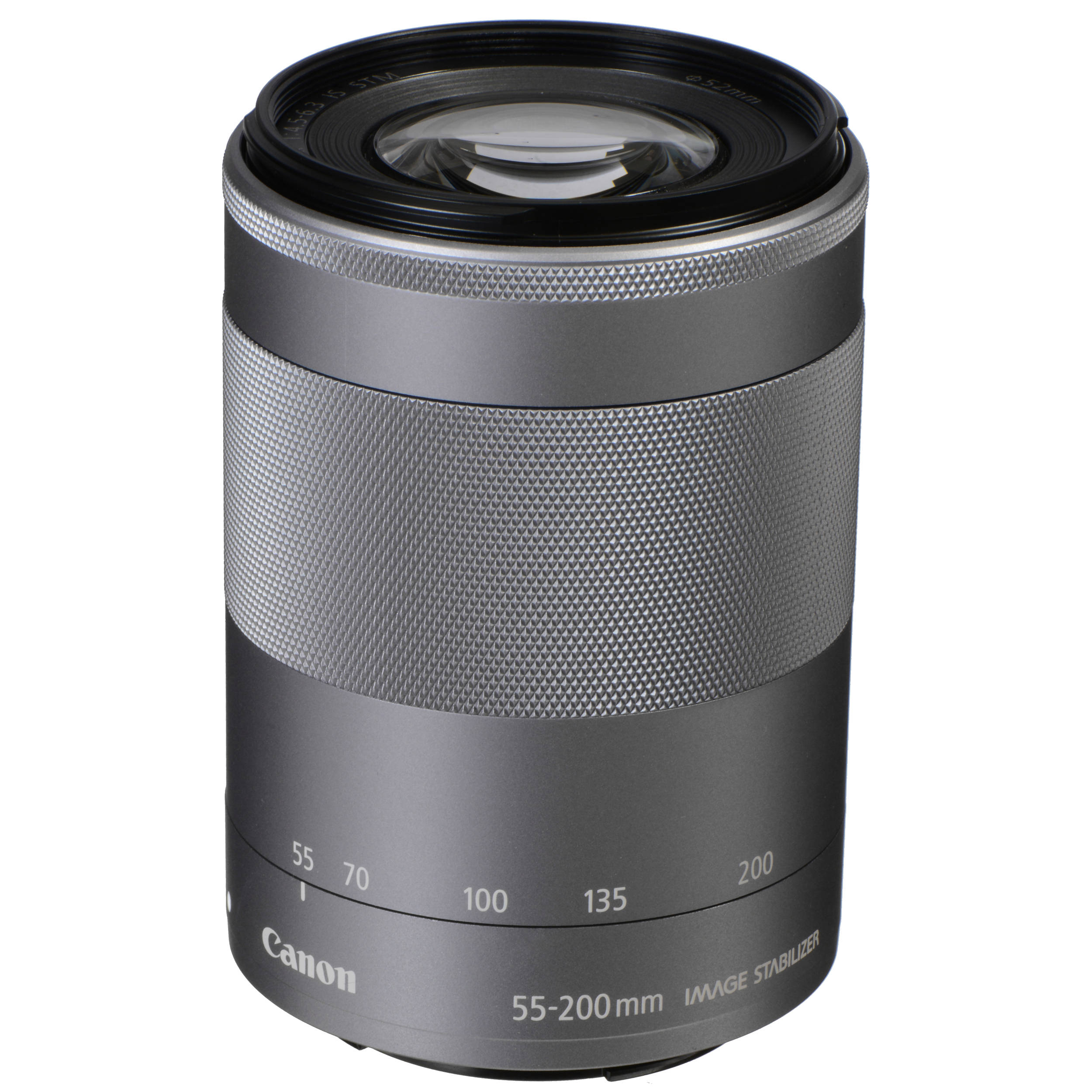 Canon Ef M 55 0mm F 4 5 6 3 Is Stm Lens Silver 1122c002 B H