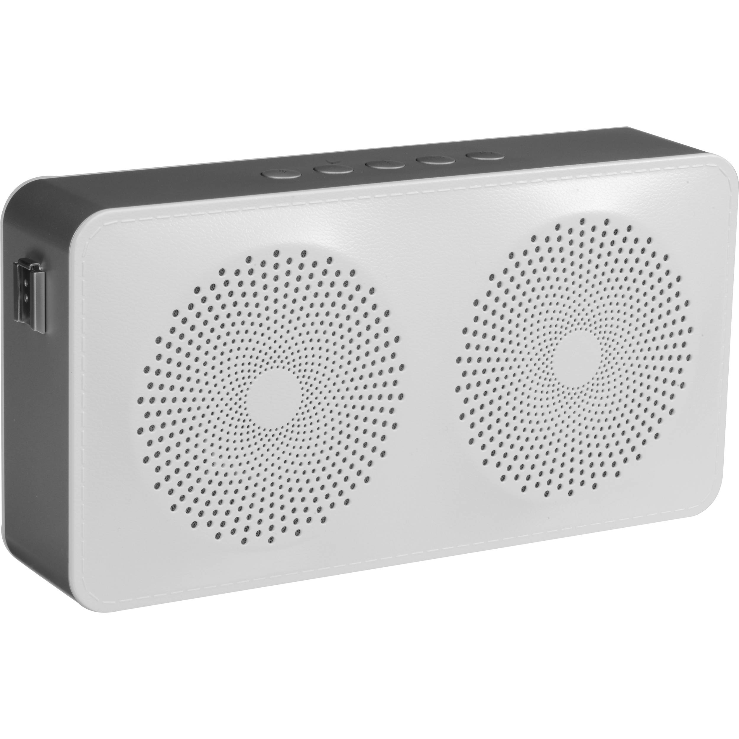 Hitachi BTN8 Portable Bluetooth Speaker (White, Large) Hitachi BTN8 Portable Bluetooth Speaker (White, Large)
