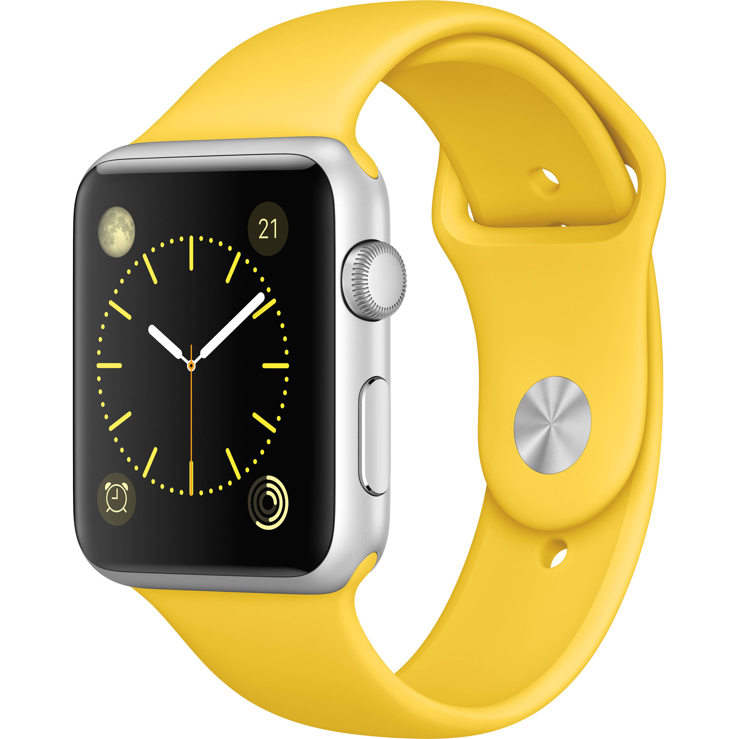 apple watch sport 42mm 7000 series silver aluminum