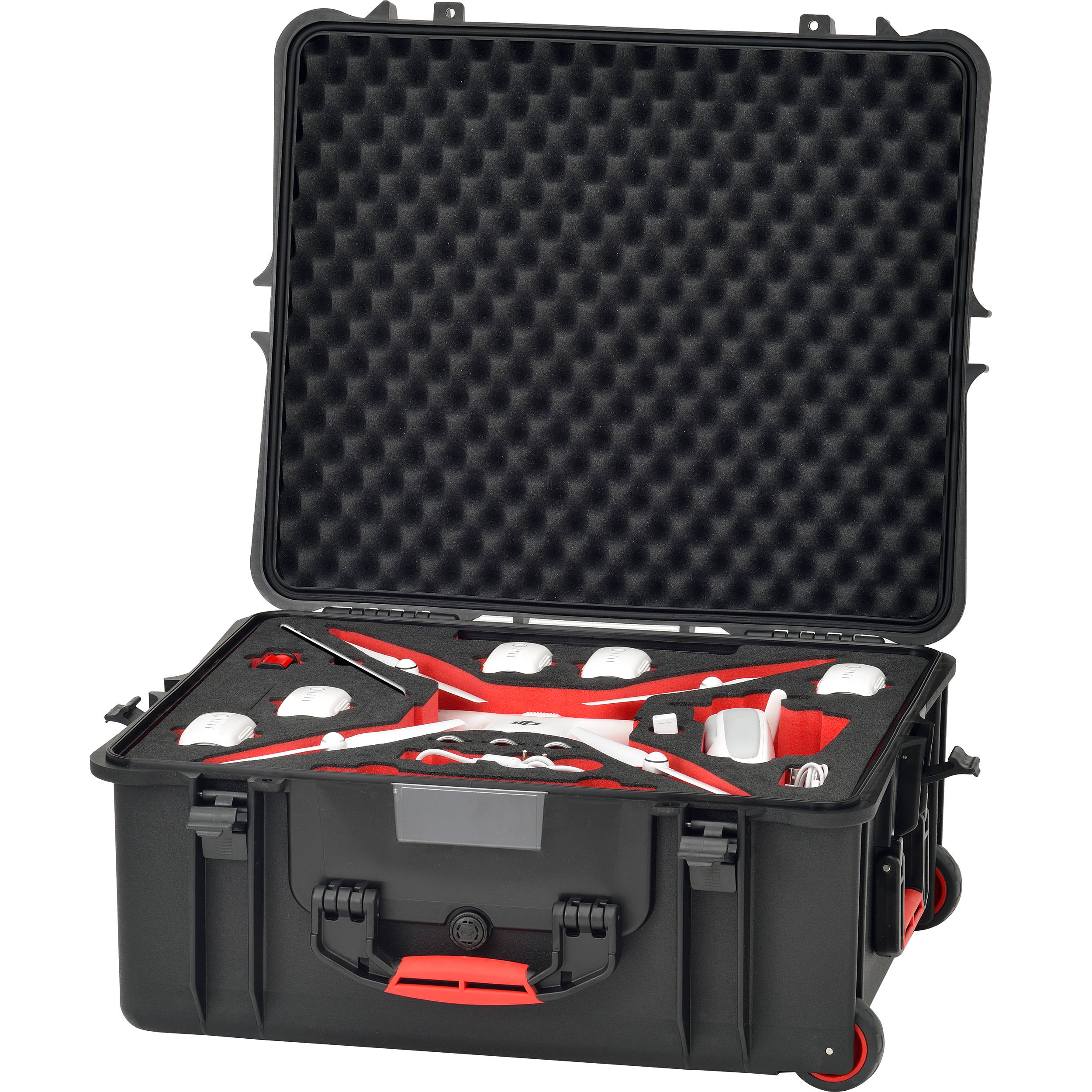 hard case wheeled luggage