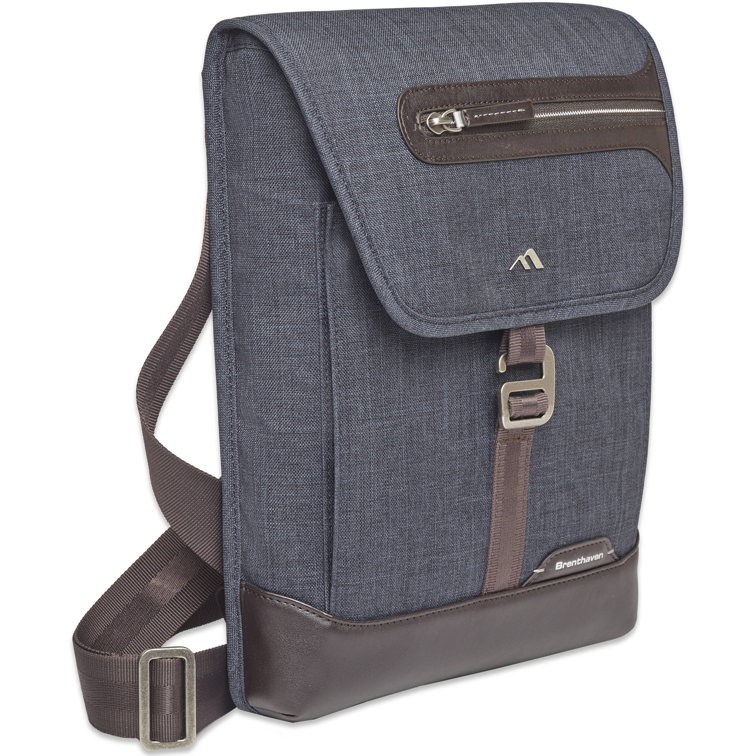 brenthaven collins vertical messenger bag