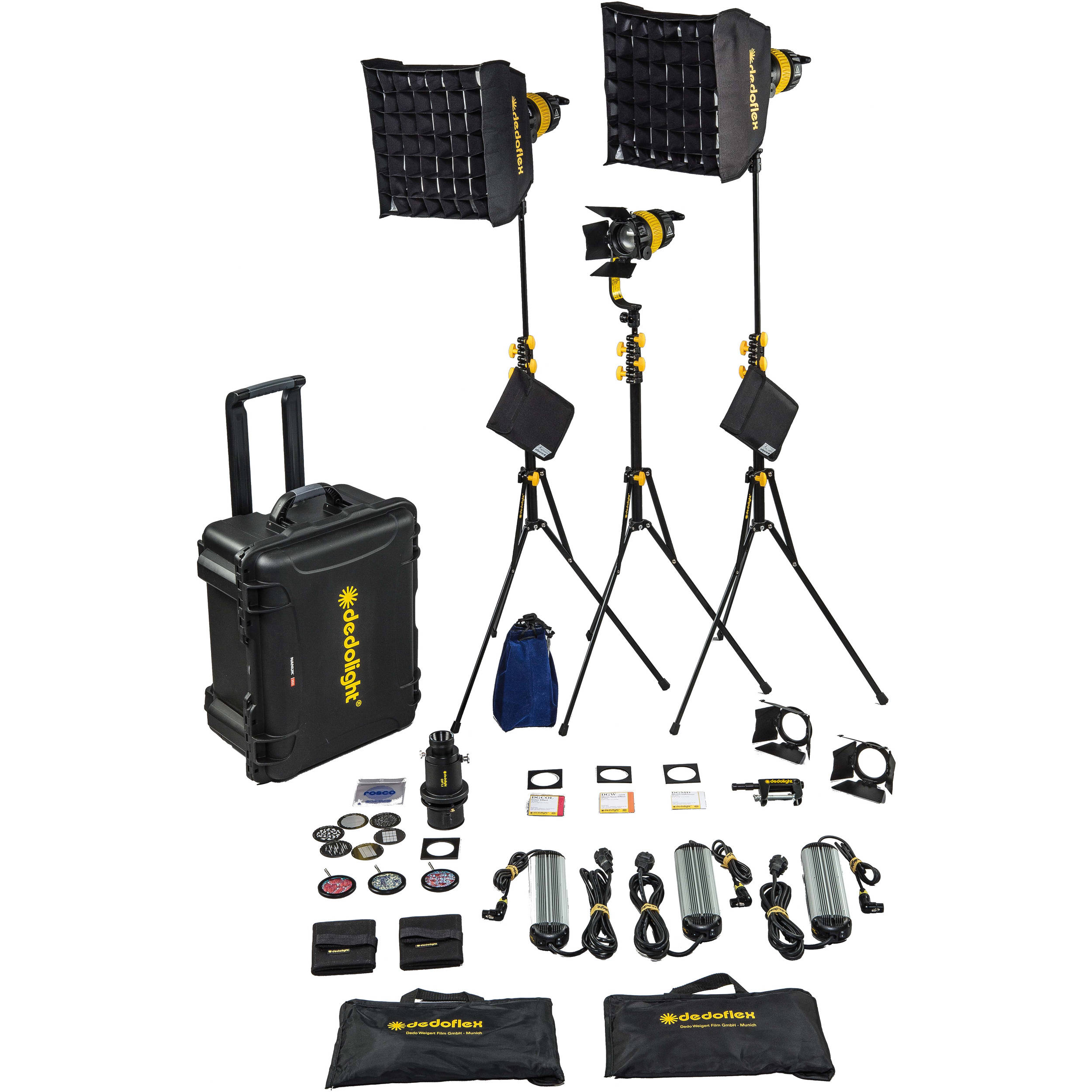 Dedolight Turbo Series DLED7 90W Daylight Focusing LED Light Head