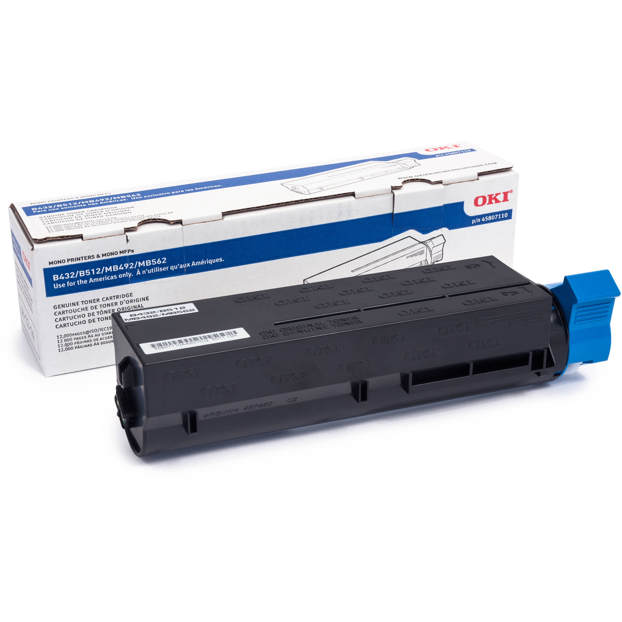 oki mb492 toner