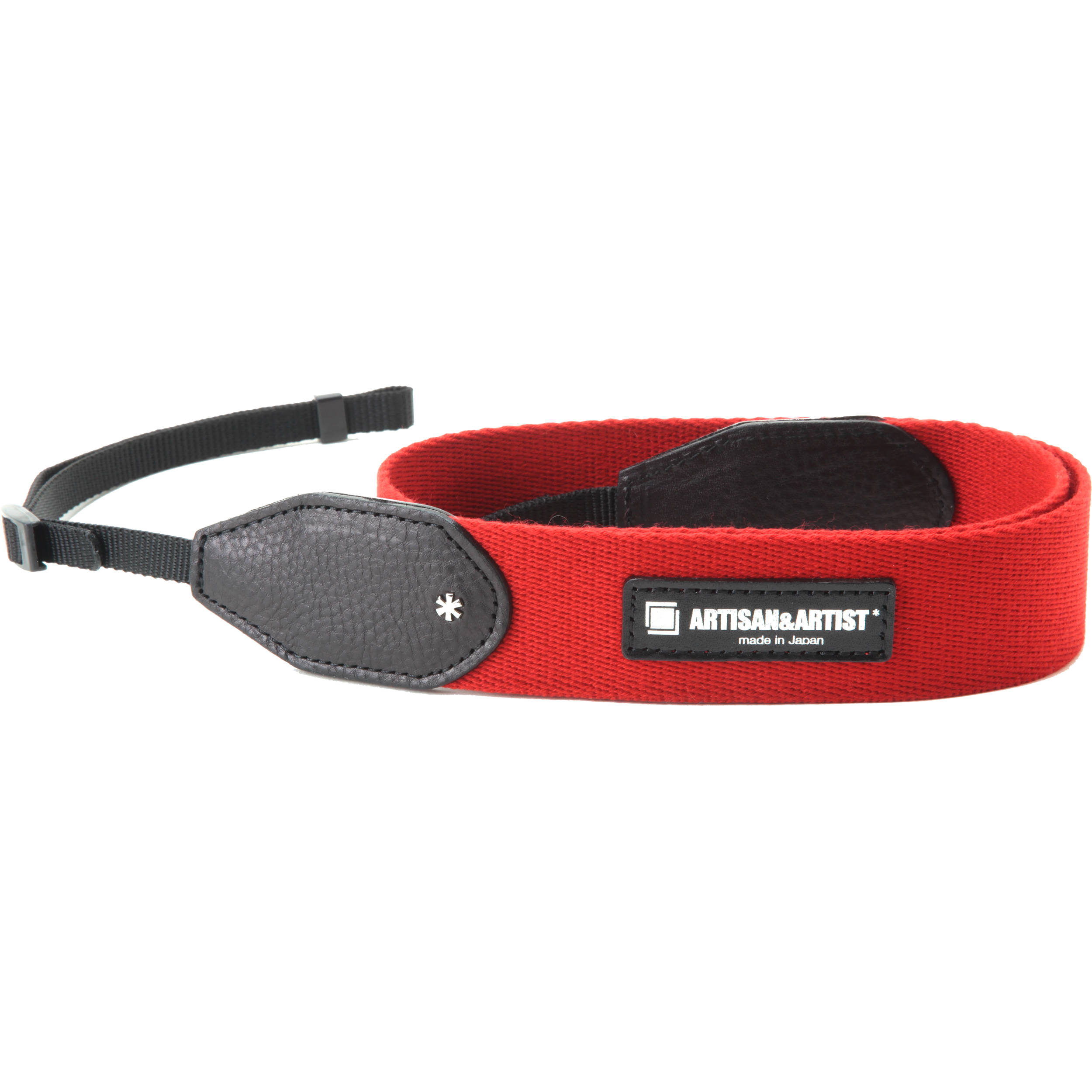 WIDE BLACK CAMERA STRAP