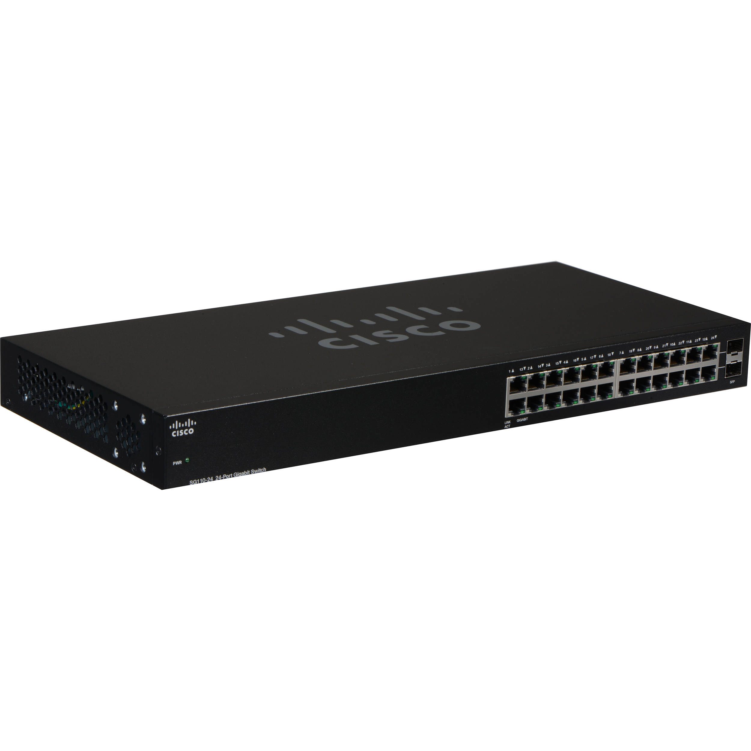 Cisco Sf110 110 Series 16 Port Unmanaged Network Sf110 16 Na B H