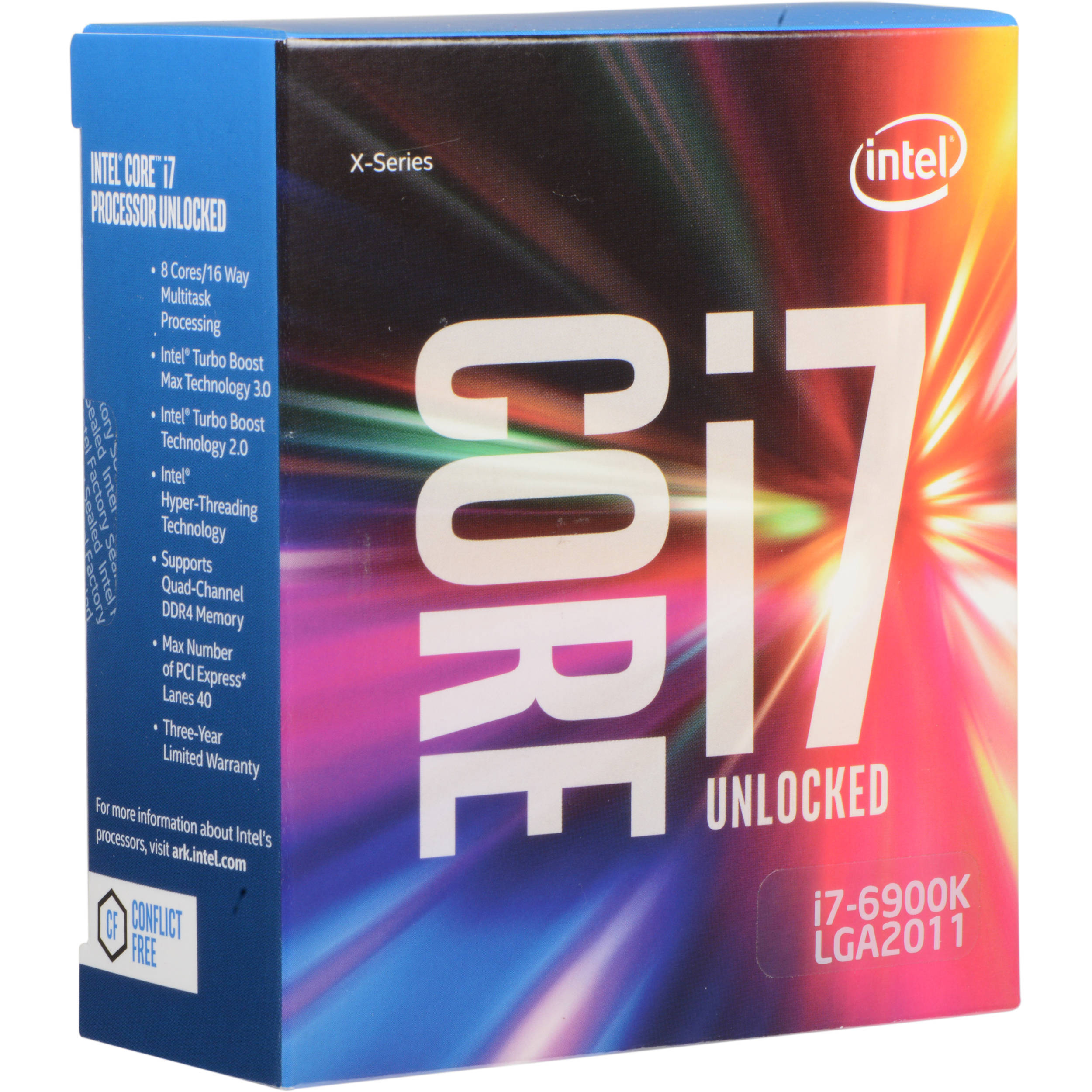 Intel core i7 6850k. Процессор intel bx8070110600.