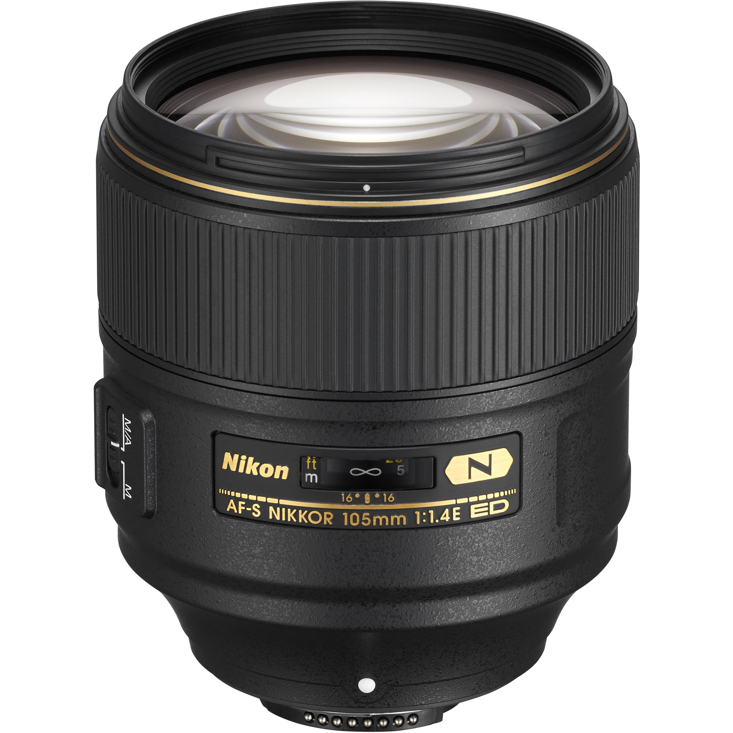 Nikon Af S Nikkor 105mm F 1 4e Ed Lens 064 B H Photo Video