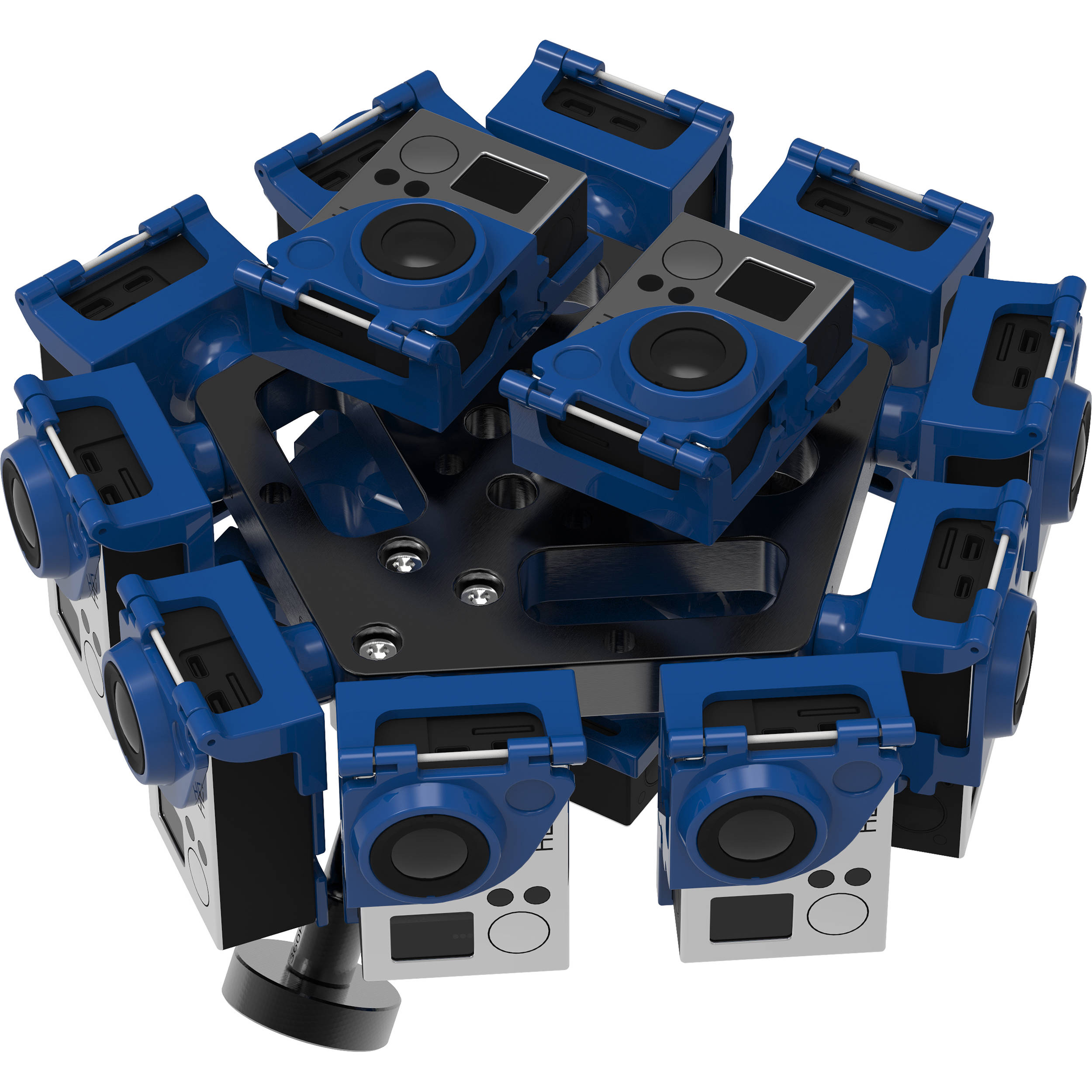 Used 360rize 3dpro Stereoscopic 360 Video Rig 3dprob B H