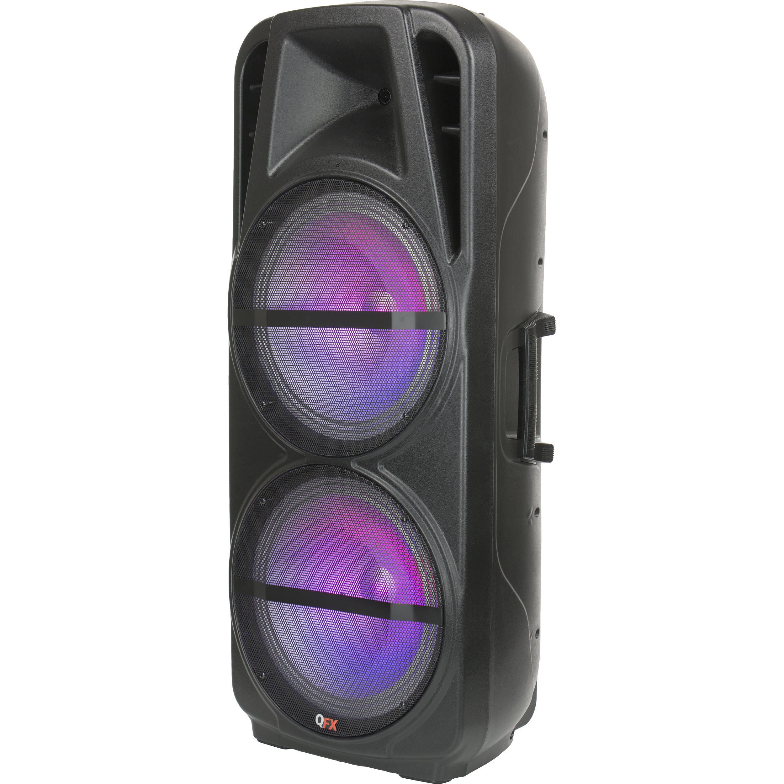 qfx bluetooth speaker with 15 woofer