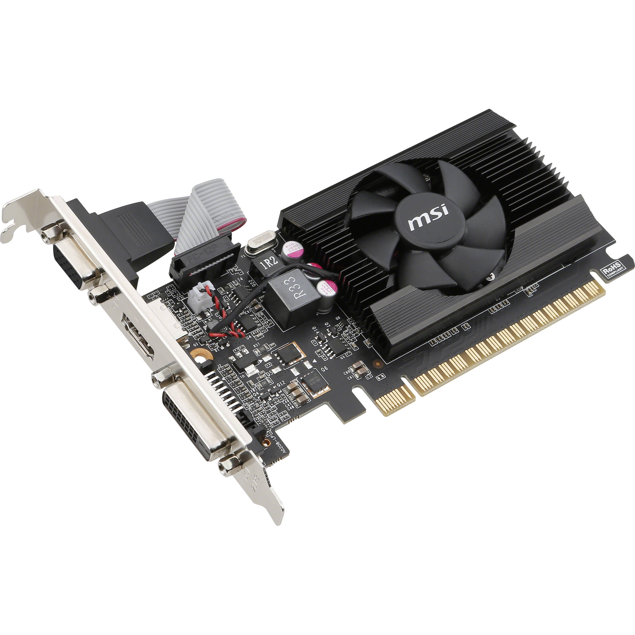 MSI GeForce GT 710 Low Profile Graphics 