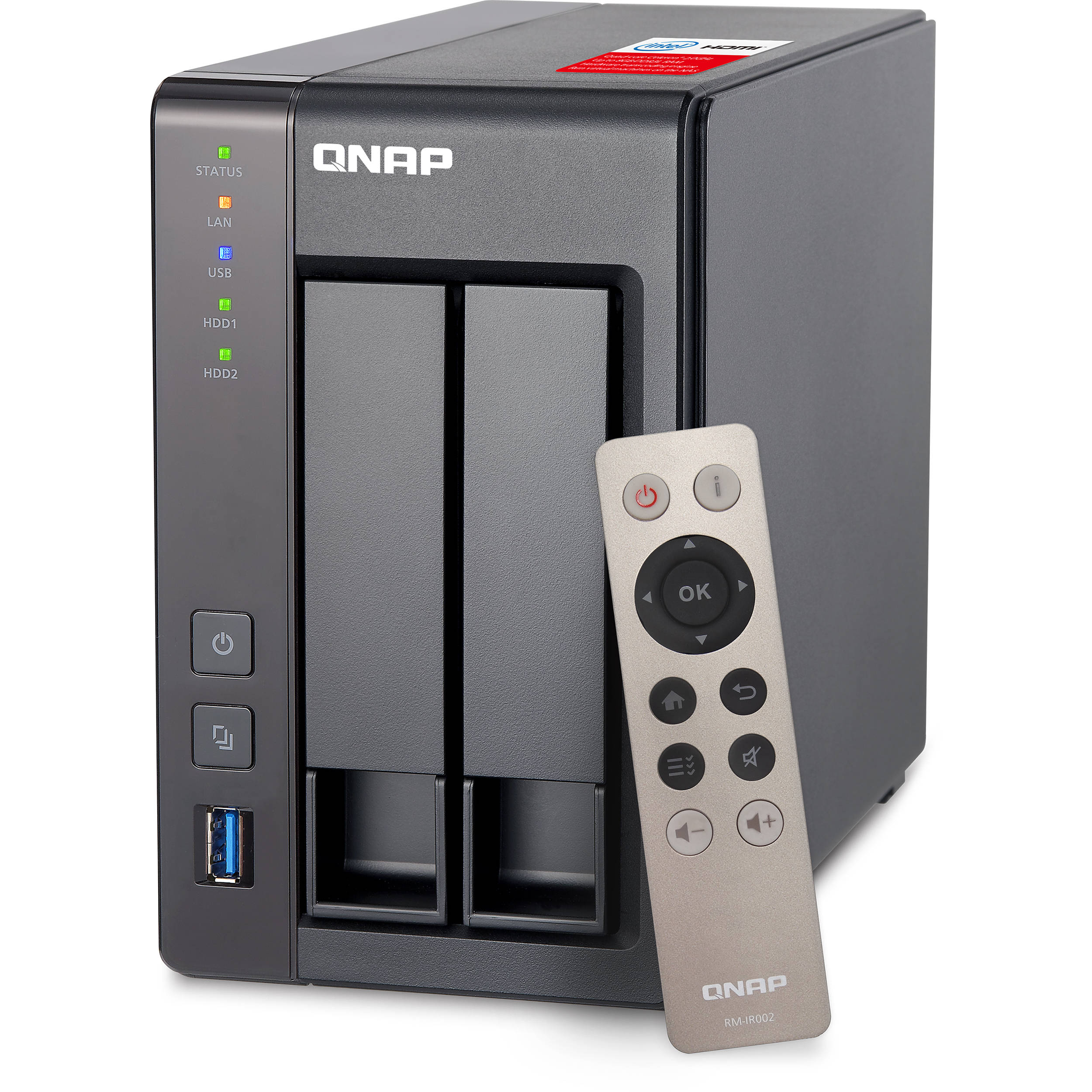 Qnap Ts 251 2 Bay Home And Soho Nas Enclosure