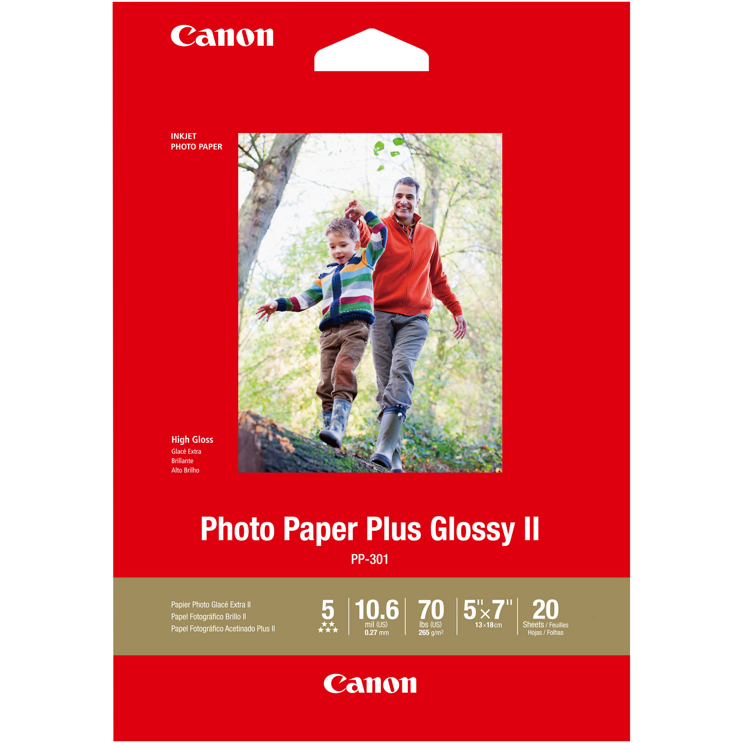 canon photo paper plus glossy ii 4x6 400 sheets