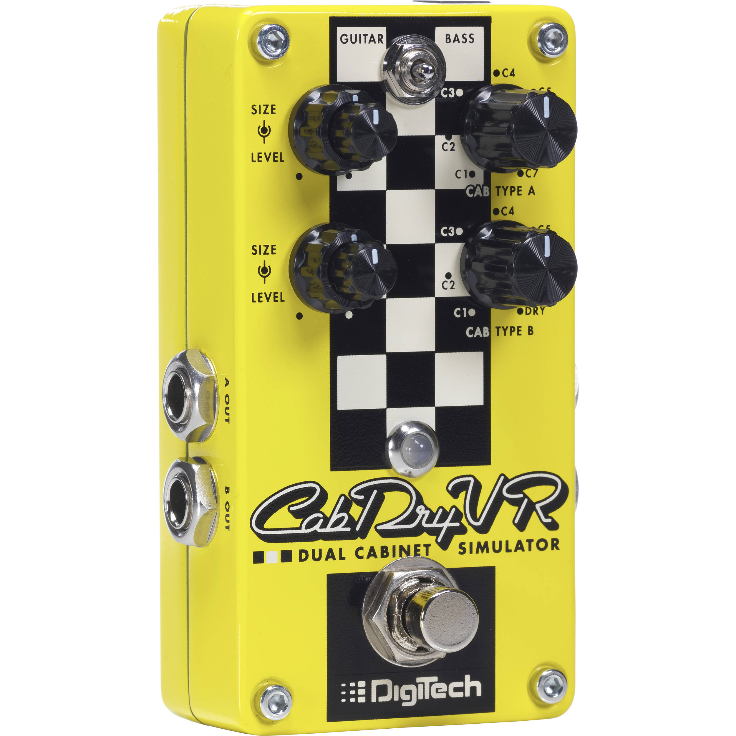 Digitech Cabdryvr Dual Cabinet Simulator Pedal Cabdryvr U B H