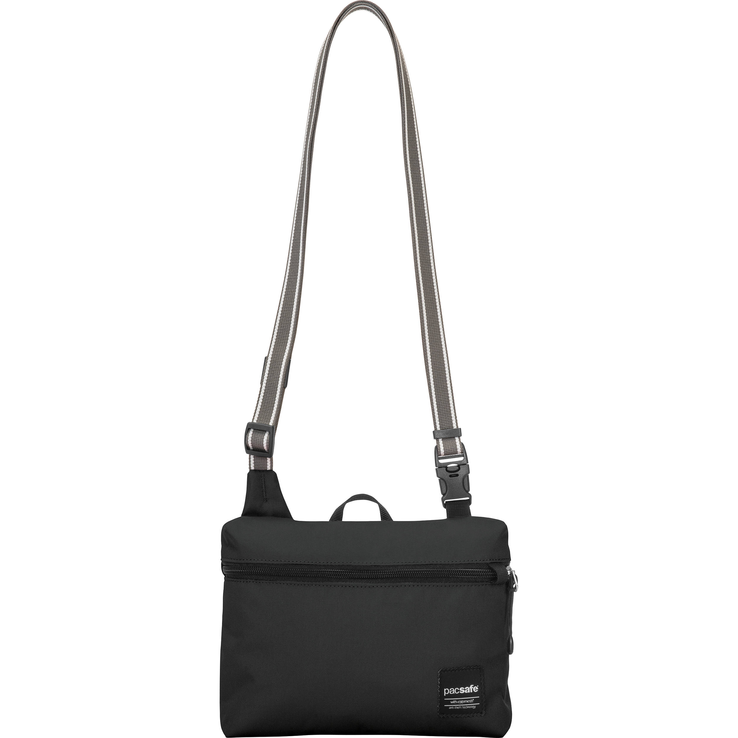 black mini cross body bag