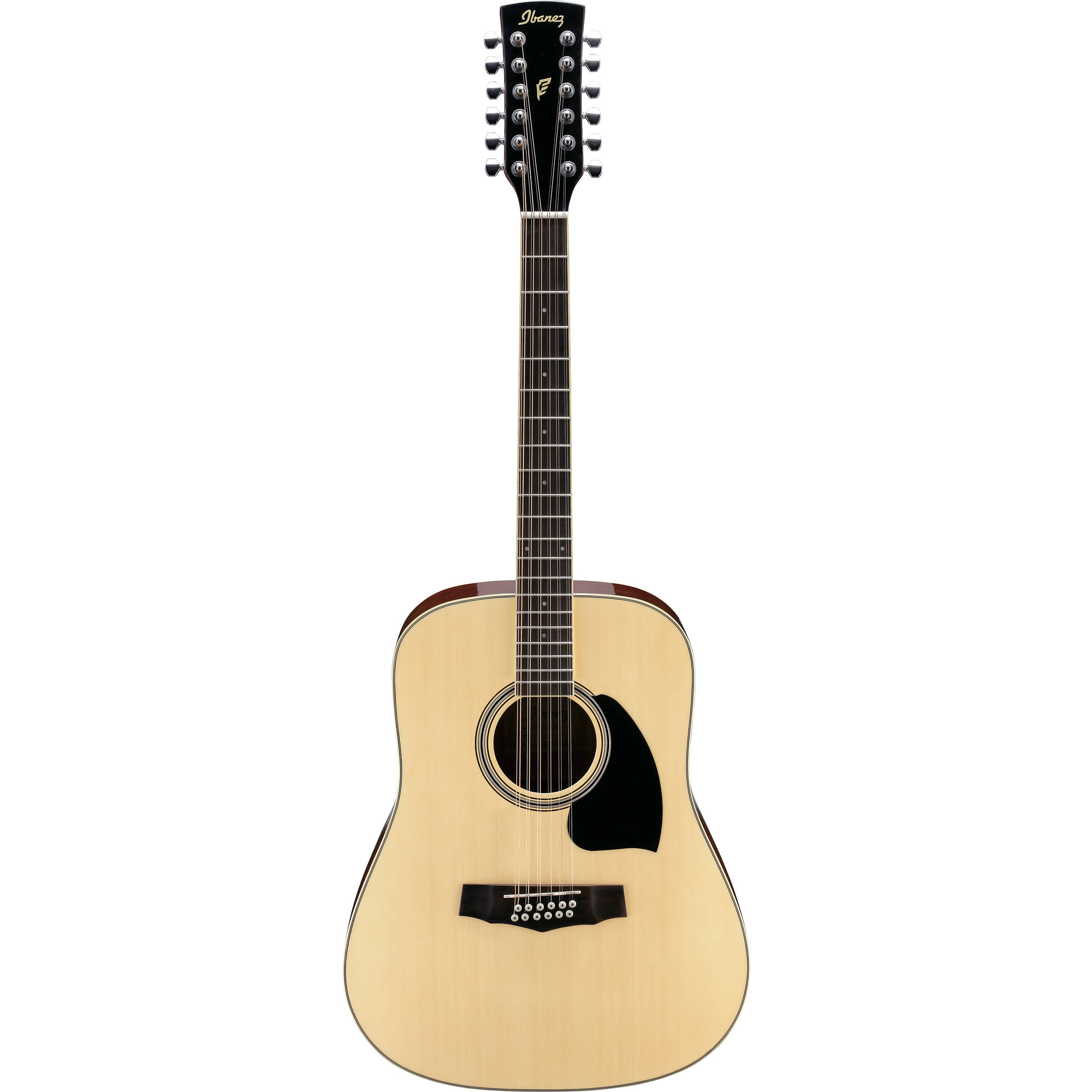 Ibanez PF1512-NT 12-String Acoustic Guitar, Rosewood Neck