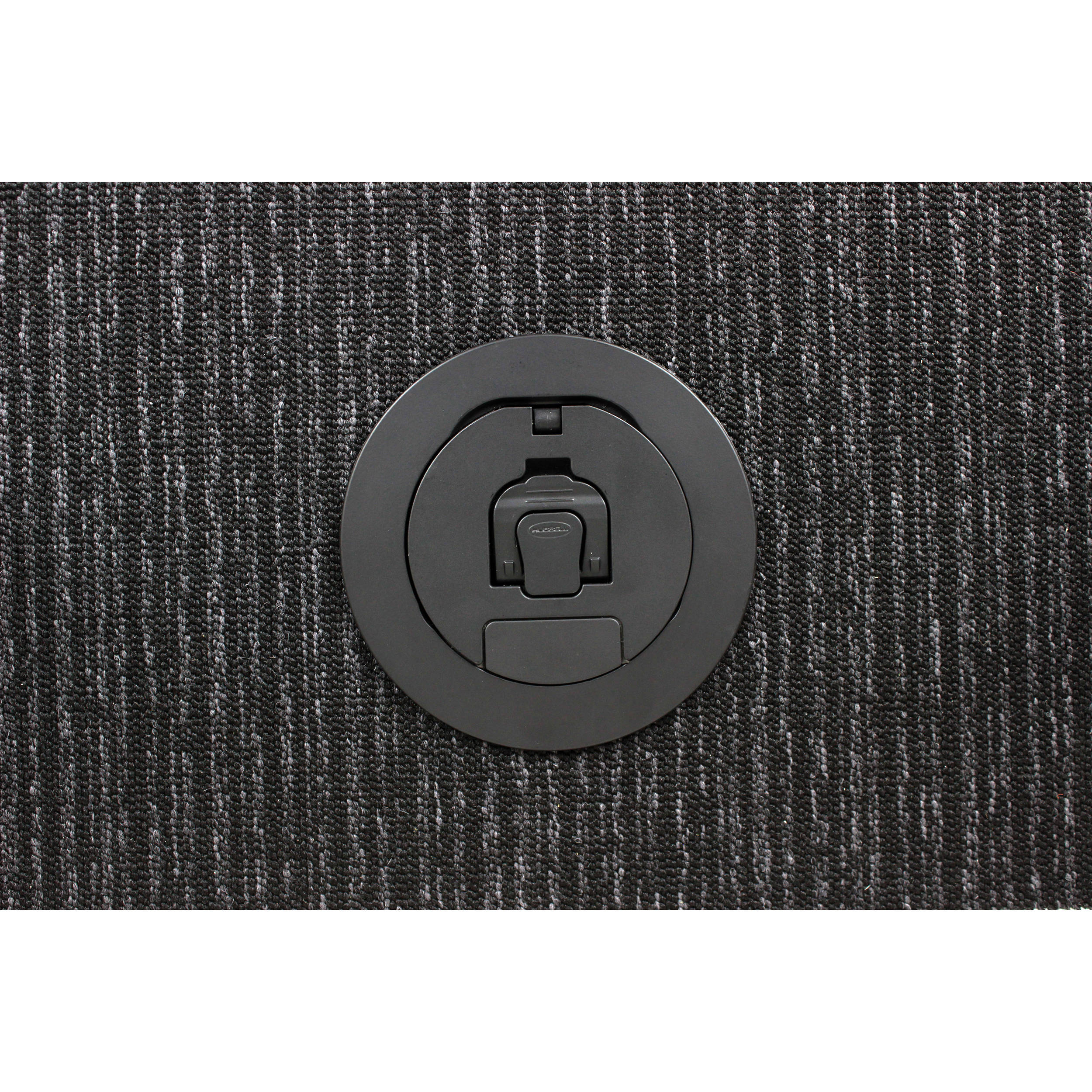 Fsr 4 Poke Thru Box Cover Black Sf4 Pt Blk B H