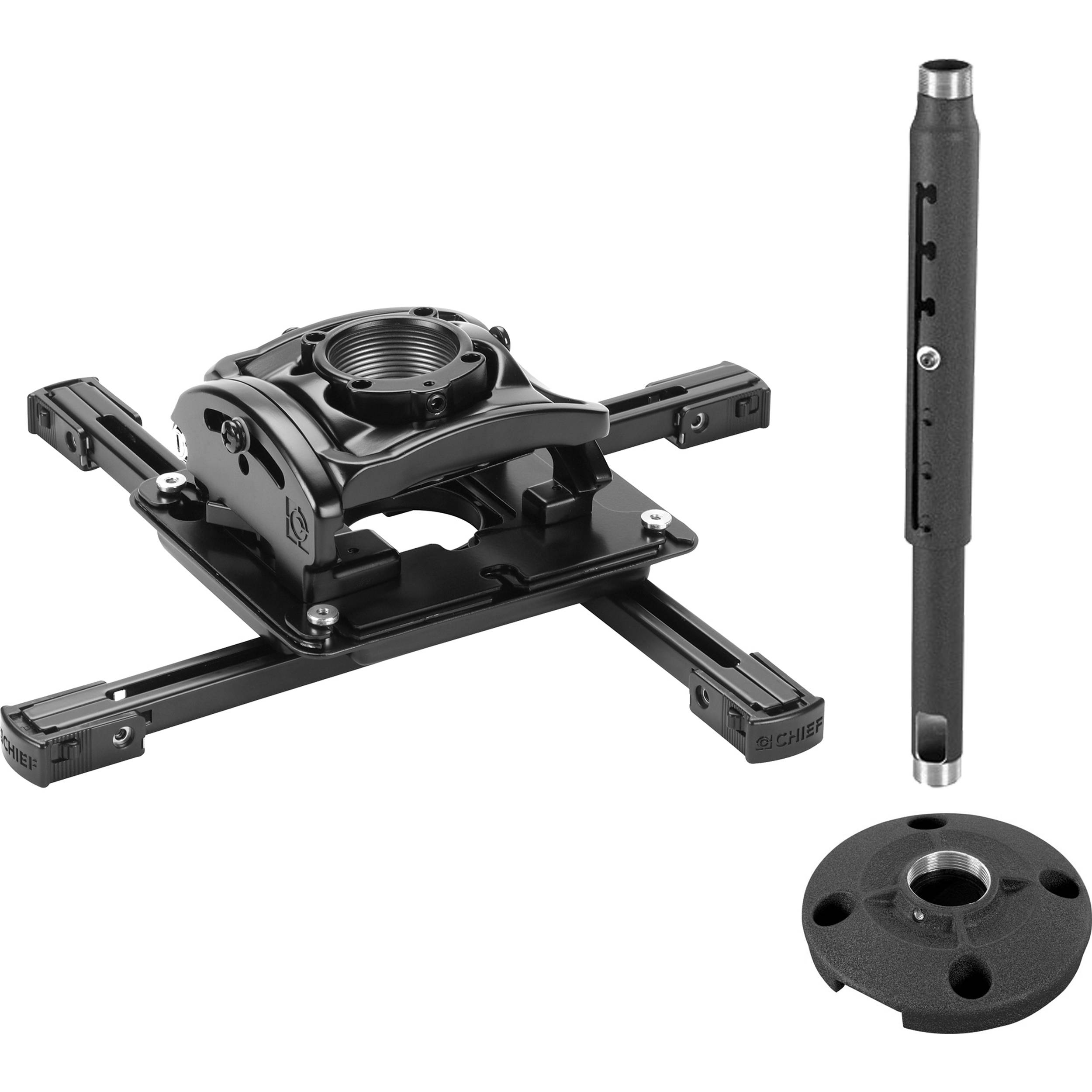 Chief Kitqd0203 Projector Ceiling Mount Kit With 2 To Kitqd0203