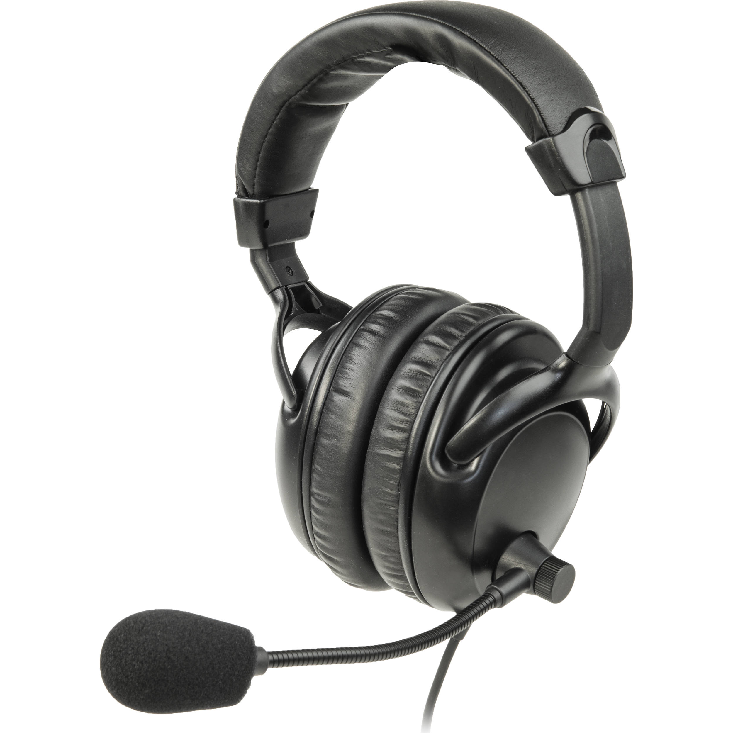 on ear headset with microphone