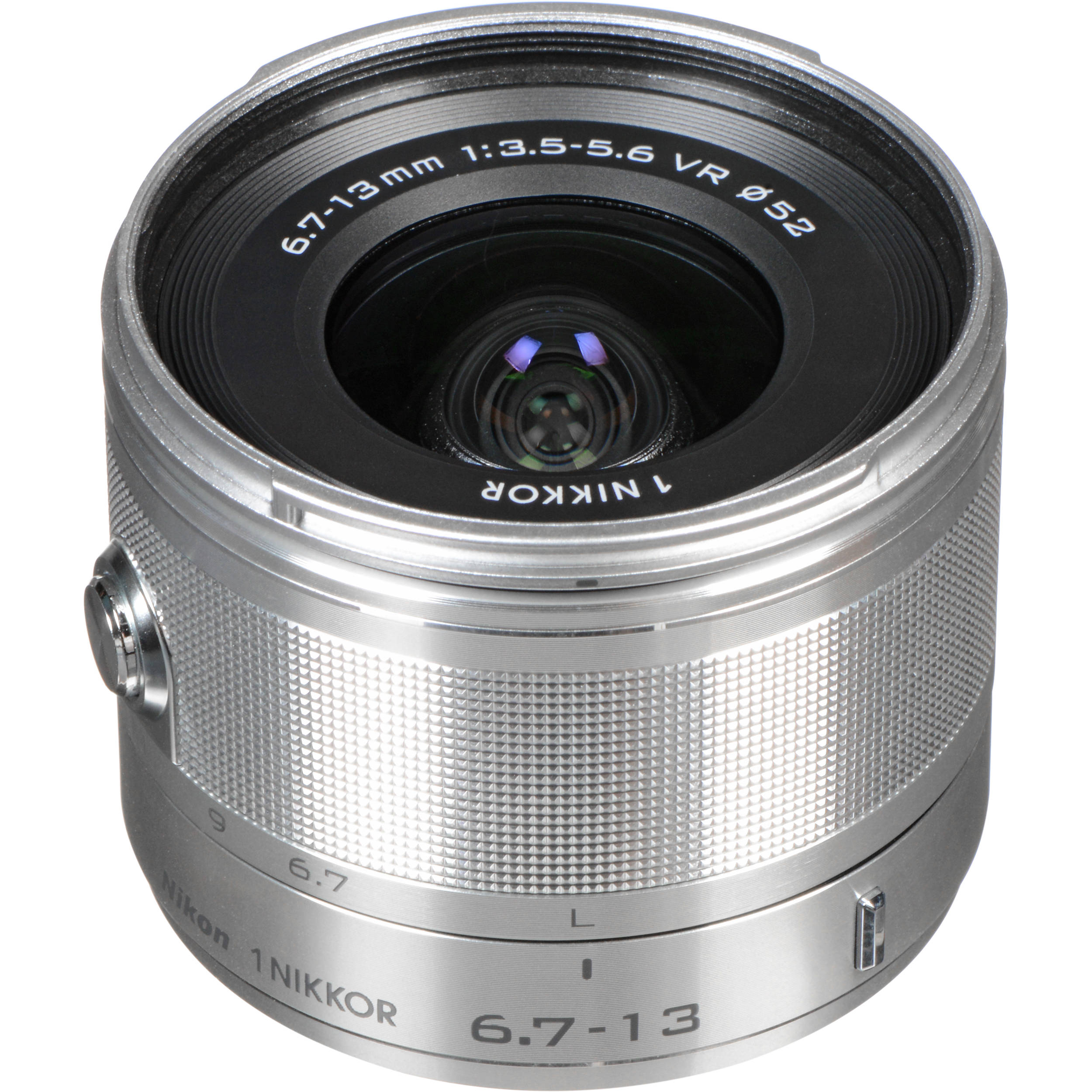 Nikon 1 Nikkor 6 7 13mm F 3 5 5 6 Vr Lens Silver 3330 B H