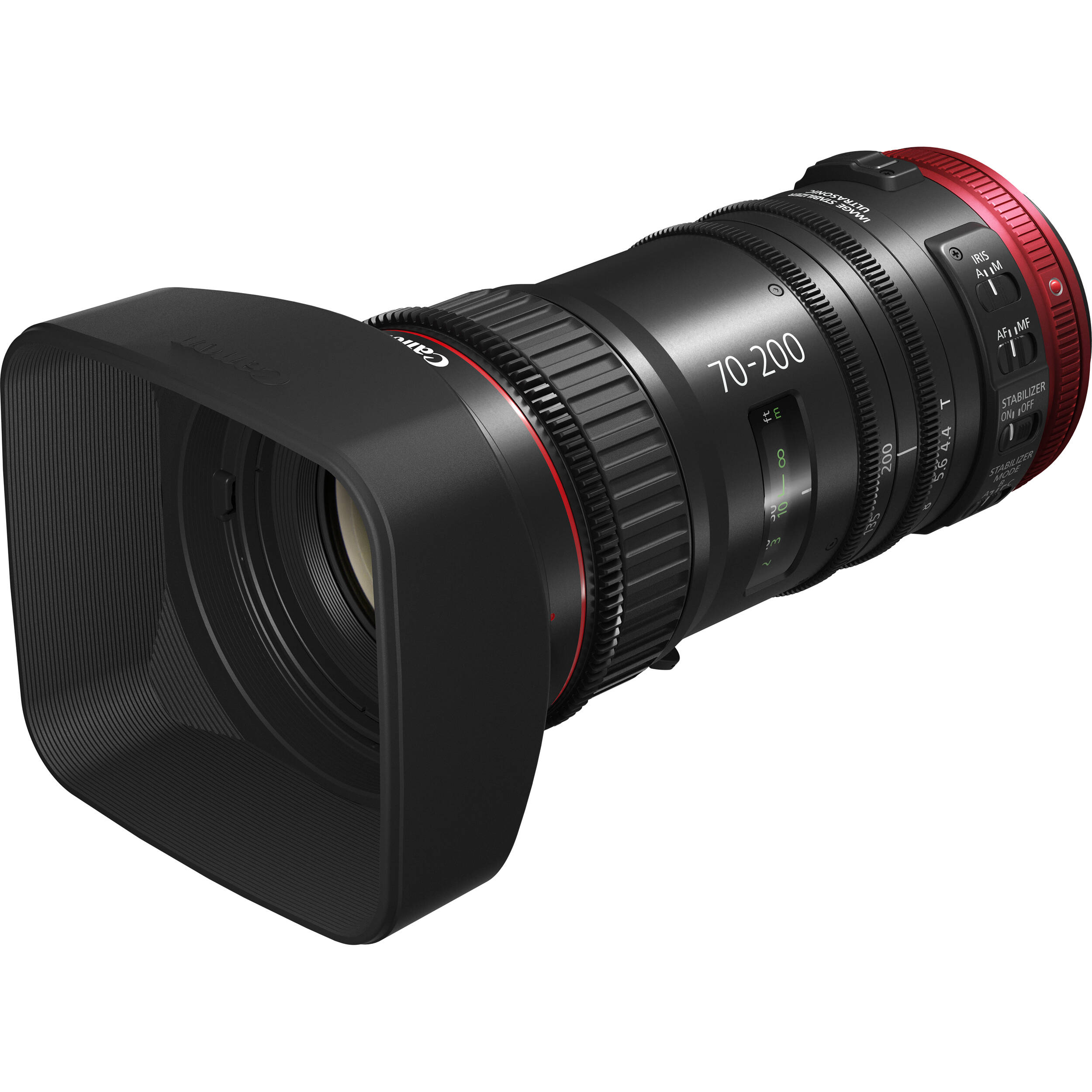 Canon Cn E 70 200mm T4 4 Compact Servo Cine Zoom Lens 2568c002