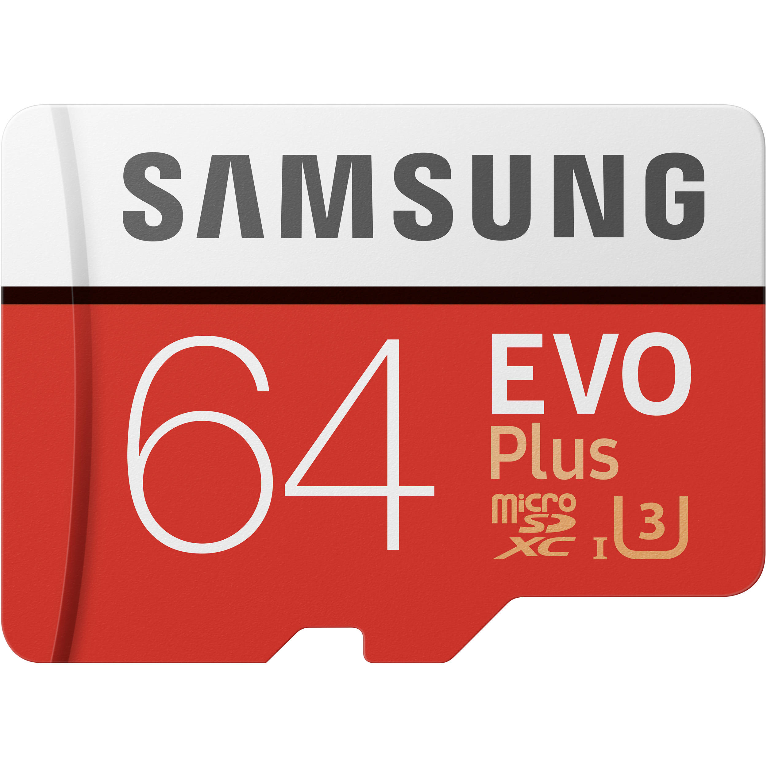 Samsung 64gb Evo Plus Uhs I Microsdxc Memory Card Mb Mc64ga Am