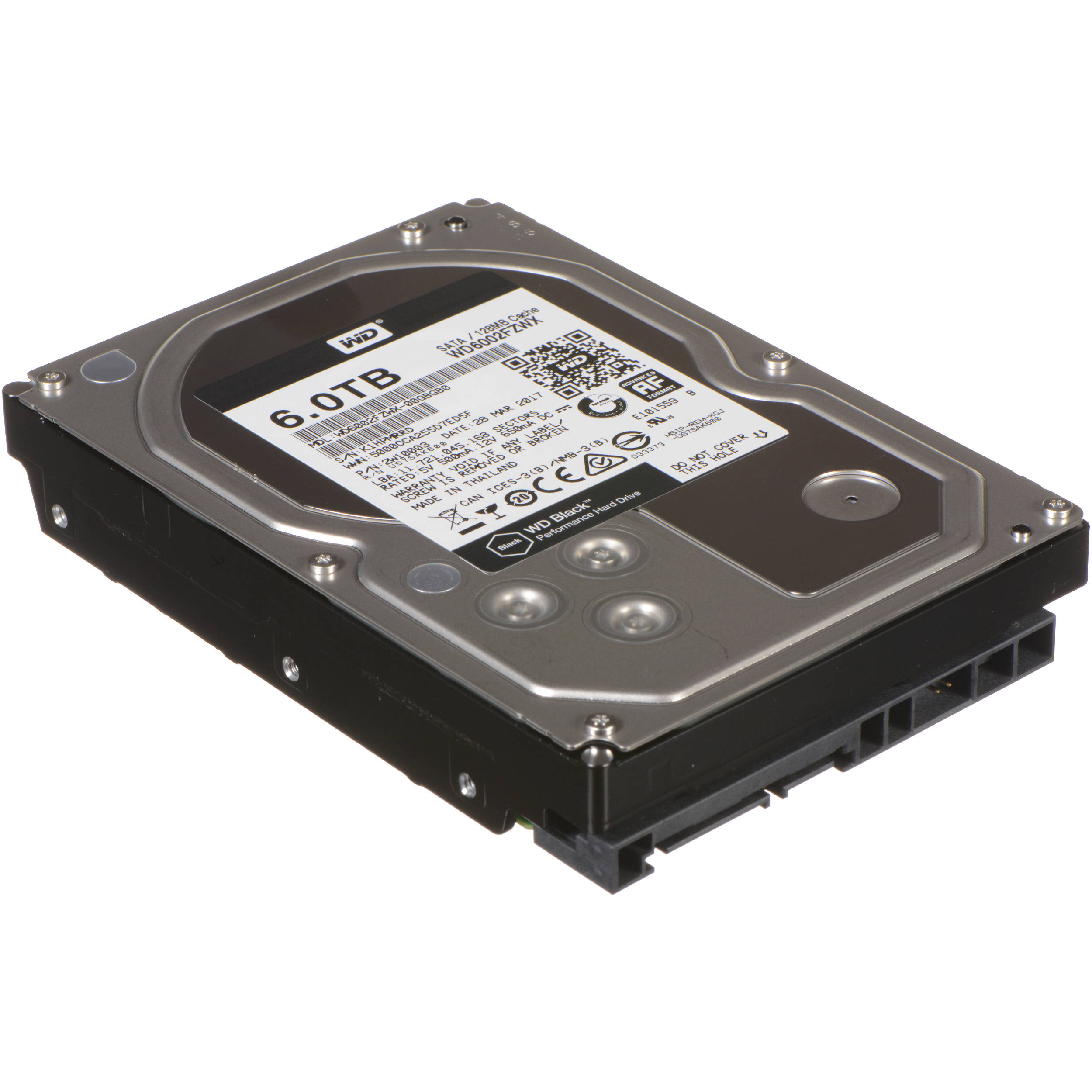 Wd 6tb Black 70 Rpm Sata Iii 3 5 Internal Hdd Oem