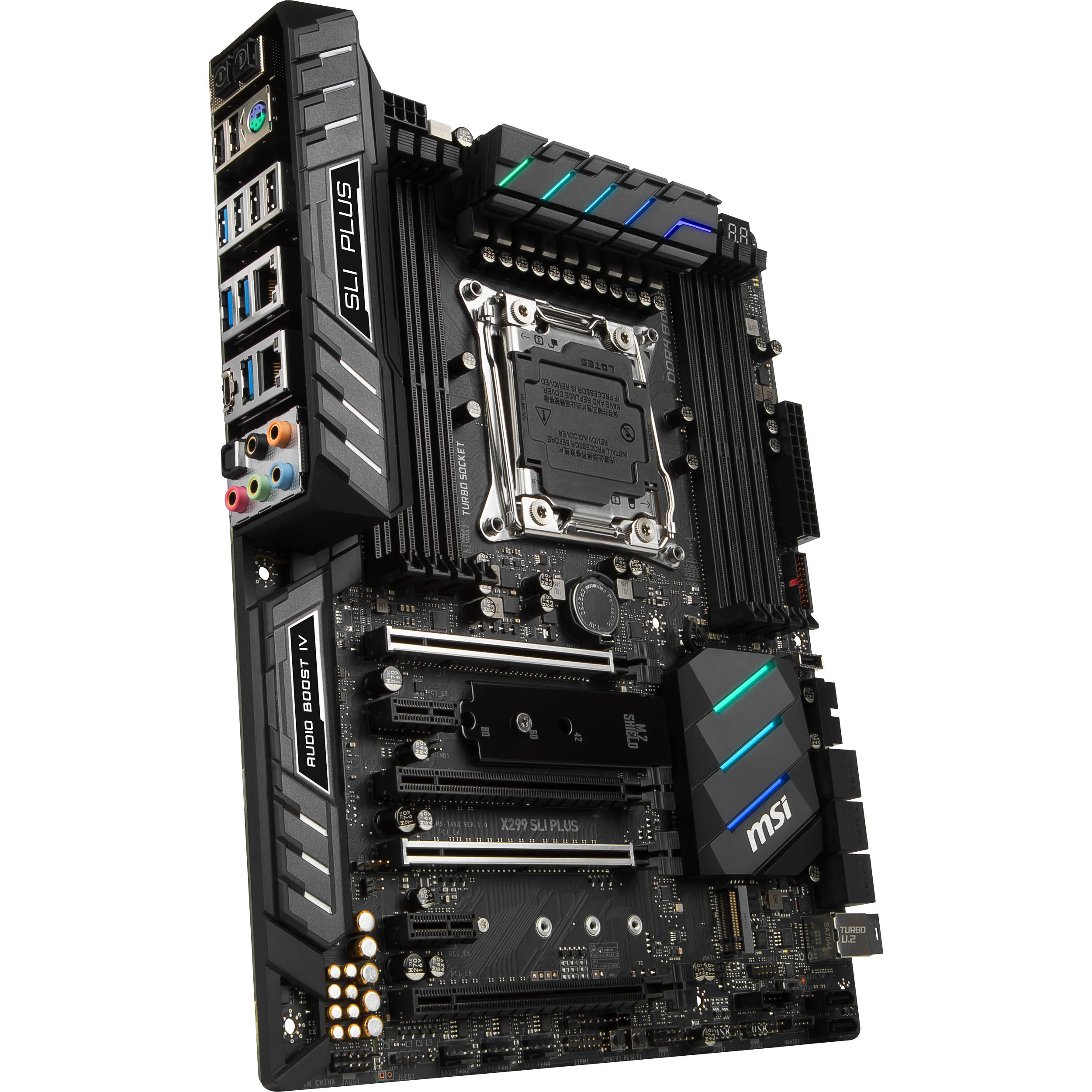 Msi X299 Sli Plus Lga 66 Atx Motherboard X299 Sli Plus B H