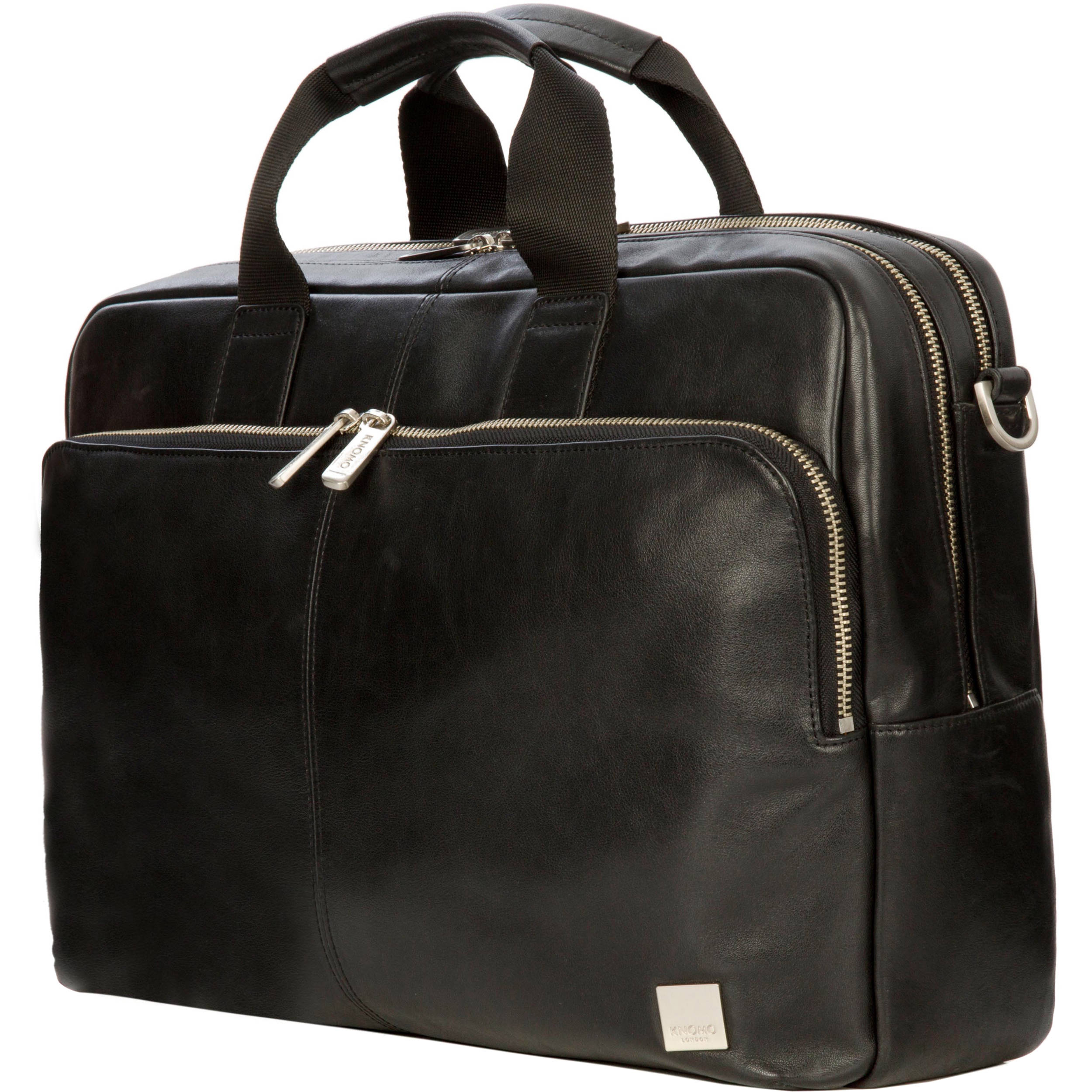 knomo leather laptop bag