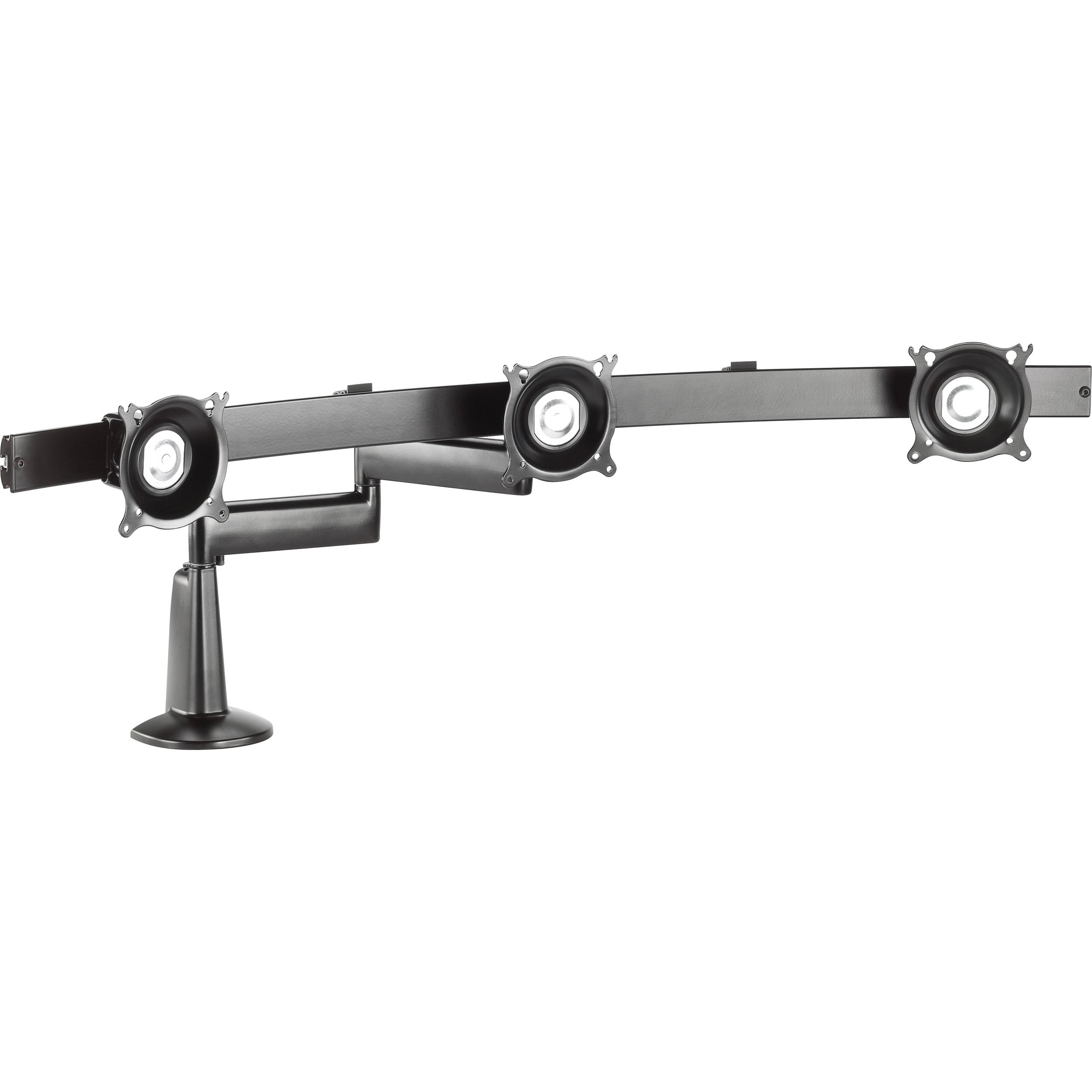 Chief Kcd320b Triple Monitor Swing Arm Desk Mount Black