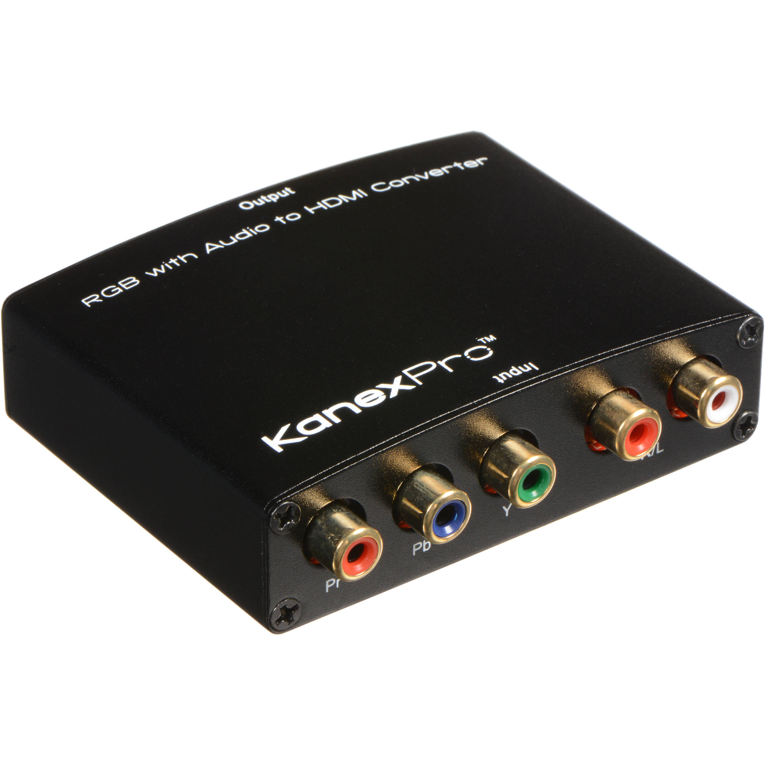 Kanexpro Component To Hdmi Audio Video Converter Rgbrlhd B H