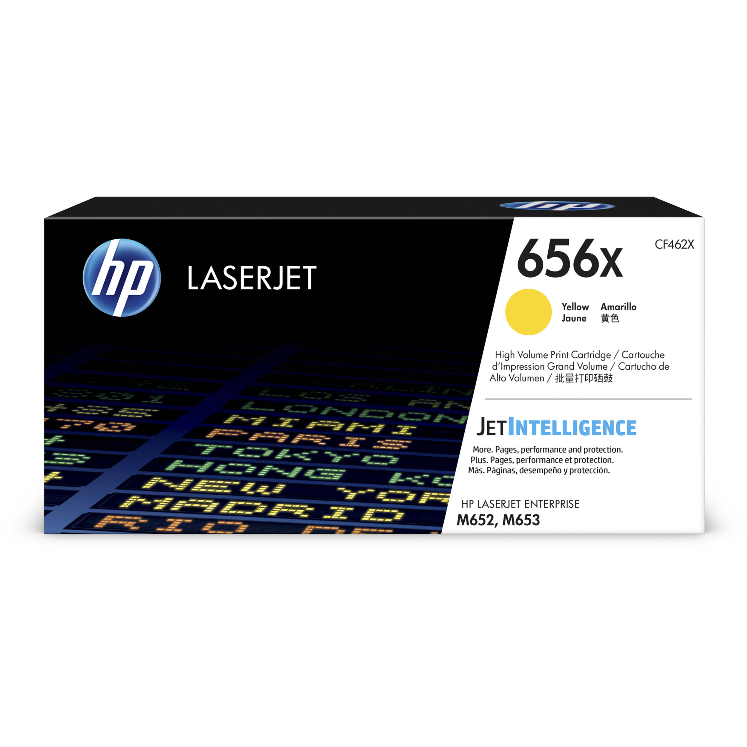 M653DH M653DN M653XHigh Yield Works with: Color Laserjet Enterprise M652DN Magenta 656X My Office Stock Compatible Toner Replacement for HP CF463X M652N