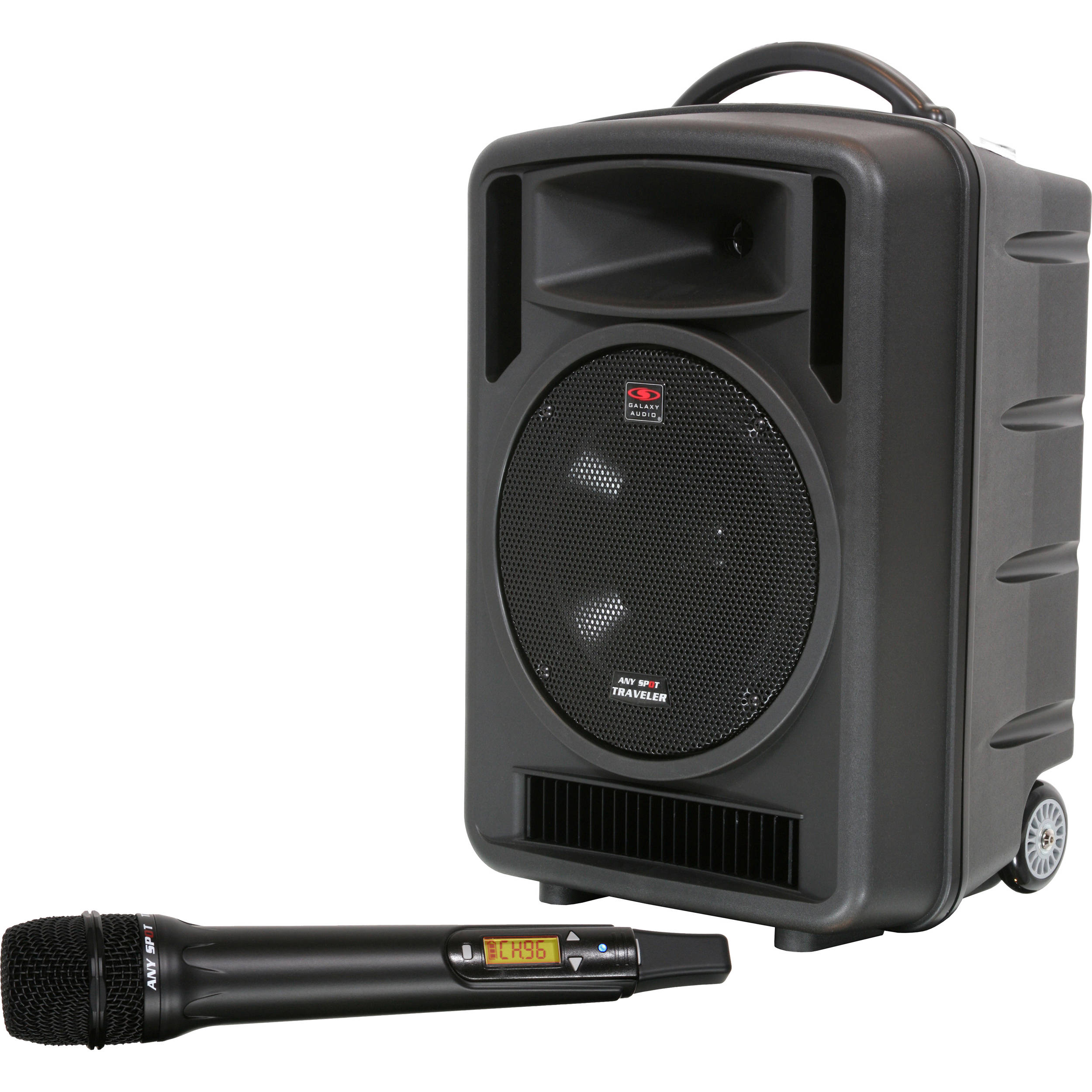 pa system with cd player and microphone