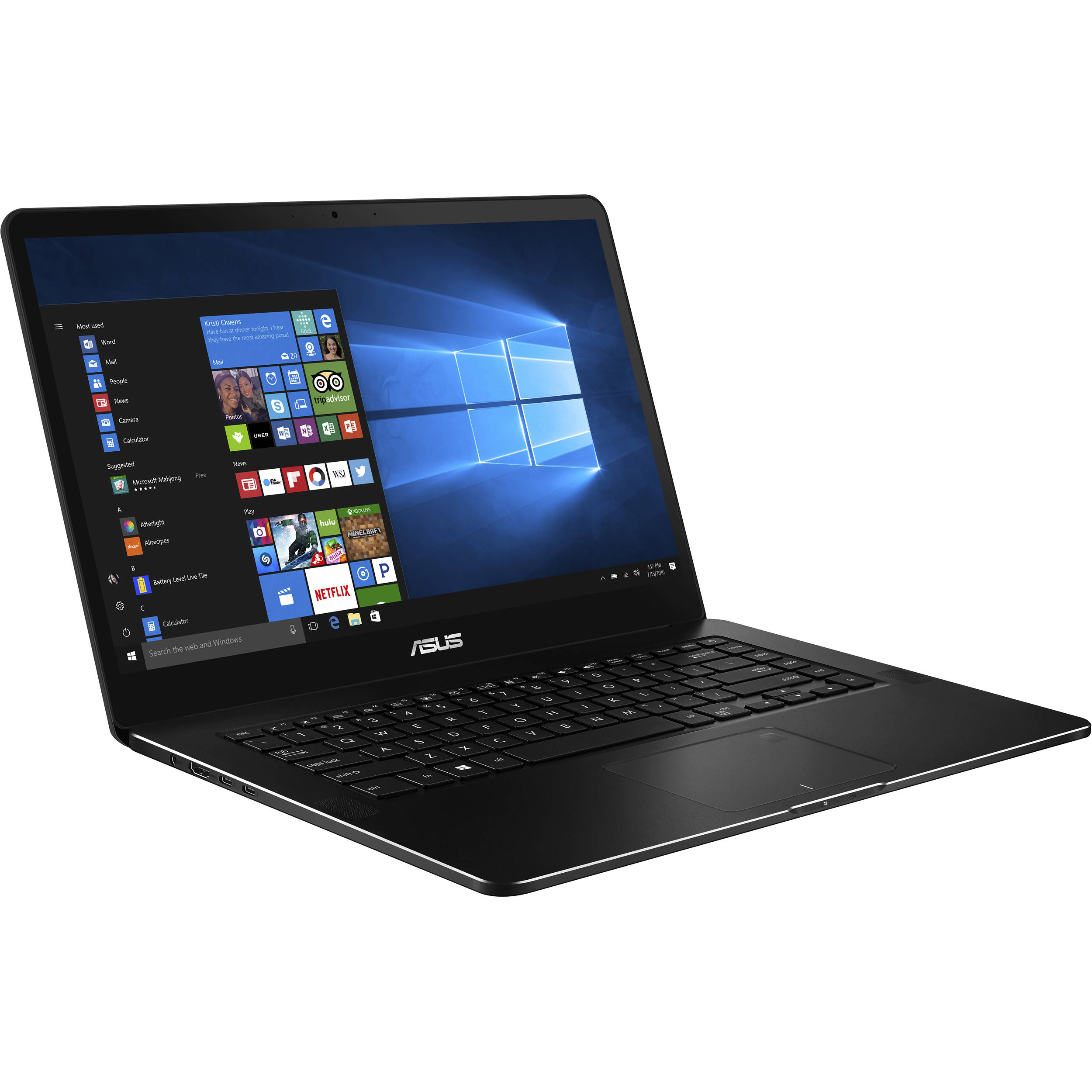 Asus 15 6 Zenbook Pro Ux550ve Multi Touch Laptop Ux550ve Db71t