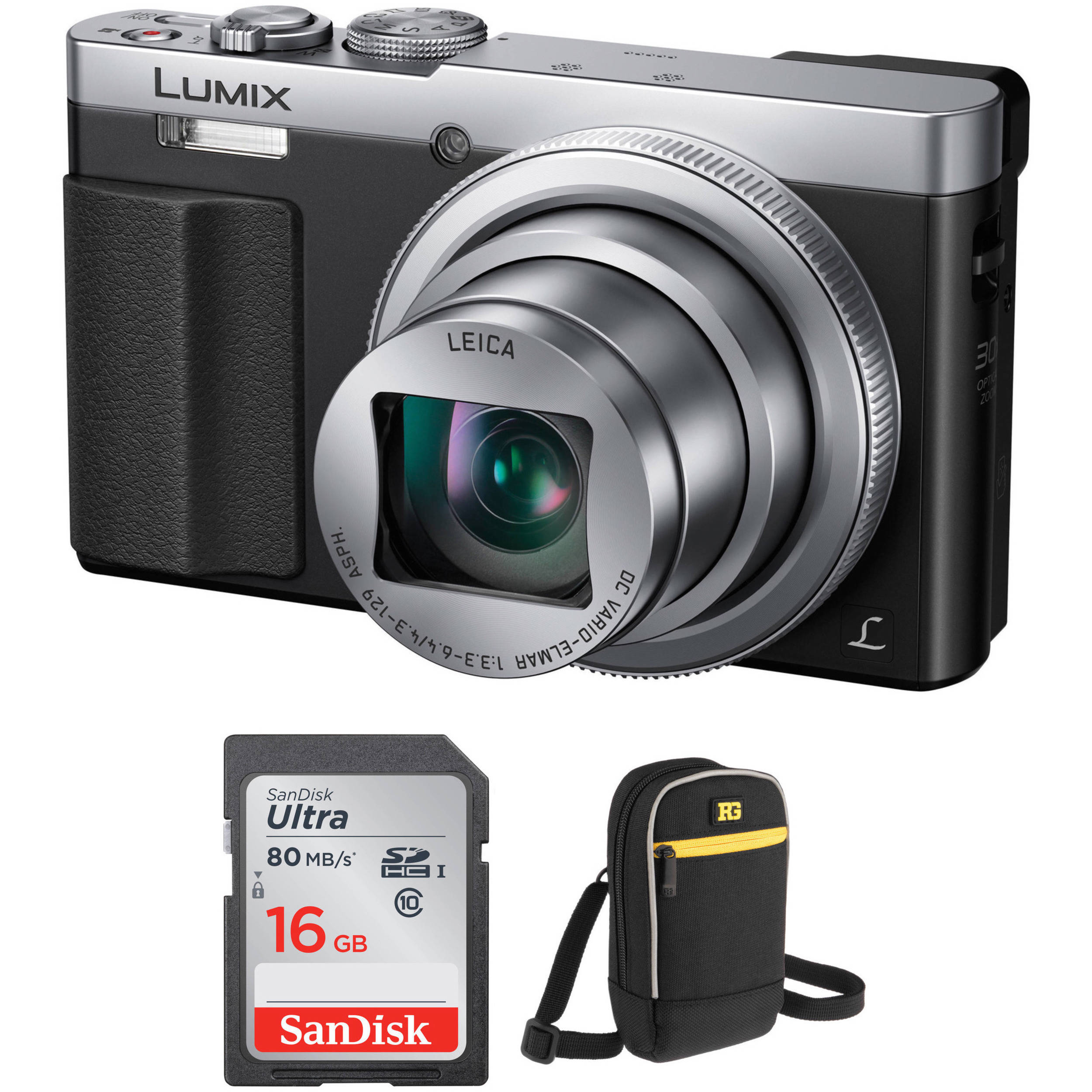 SDXC Memory Card Panasonic Lumix DMC-ZS60 Digital Camera Memory Card 2X 64GB Secure Digital Class 10 Extreme Capacity 2 Pack
