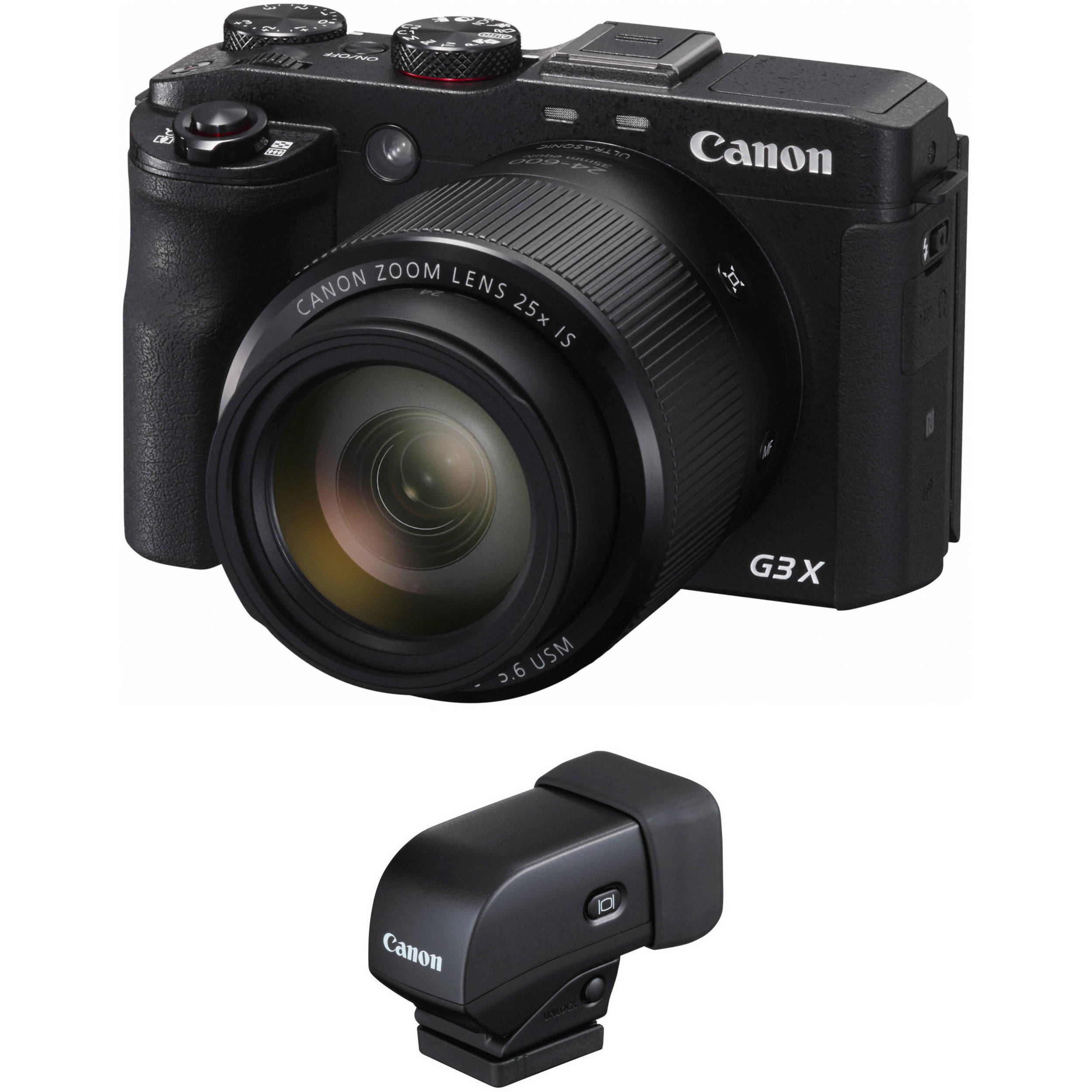 Canon Powershot G3 X Digital Camera With Evf Dc1 0106c001 Kit