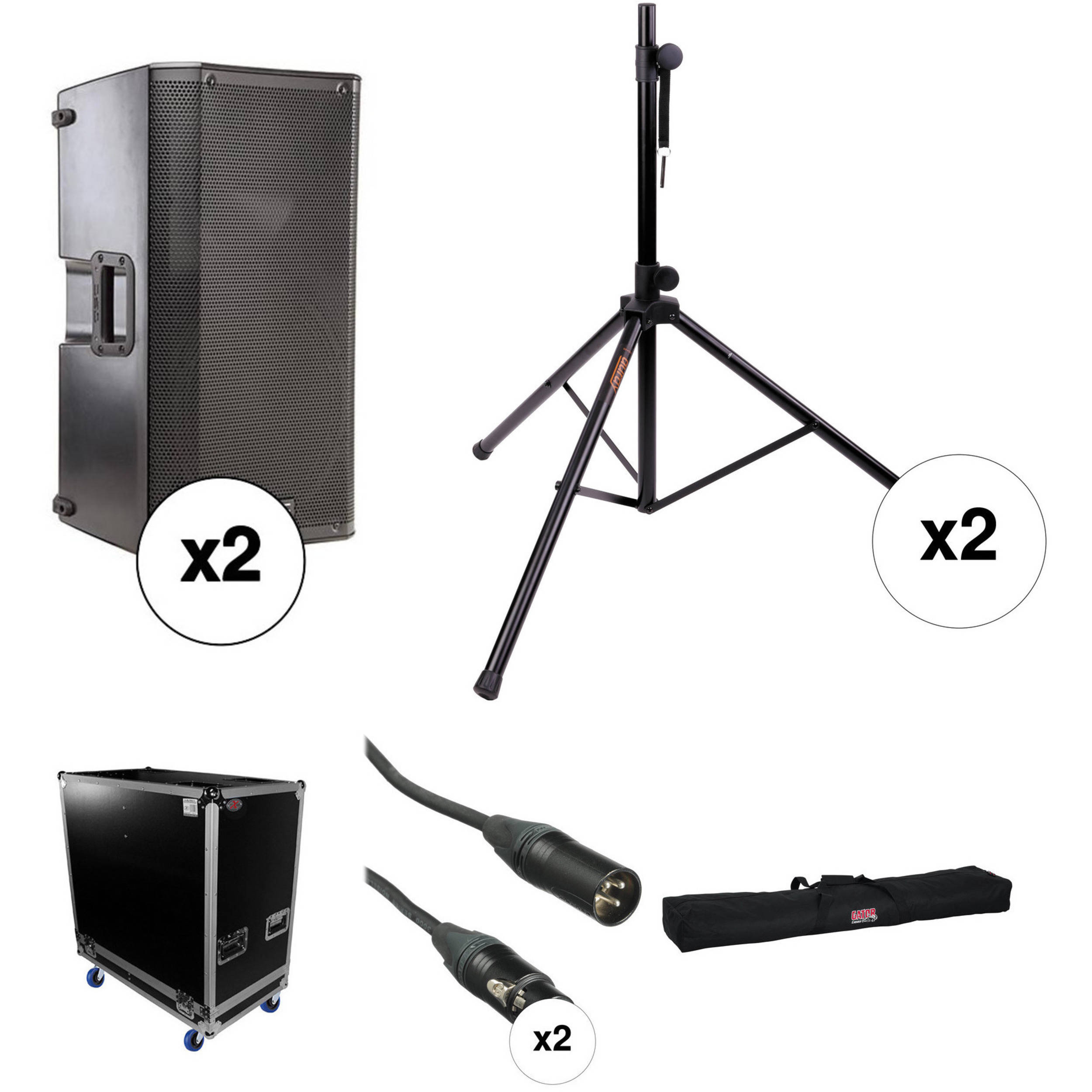 qsc speaker stands