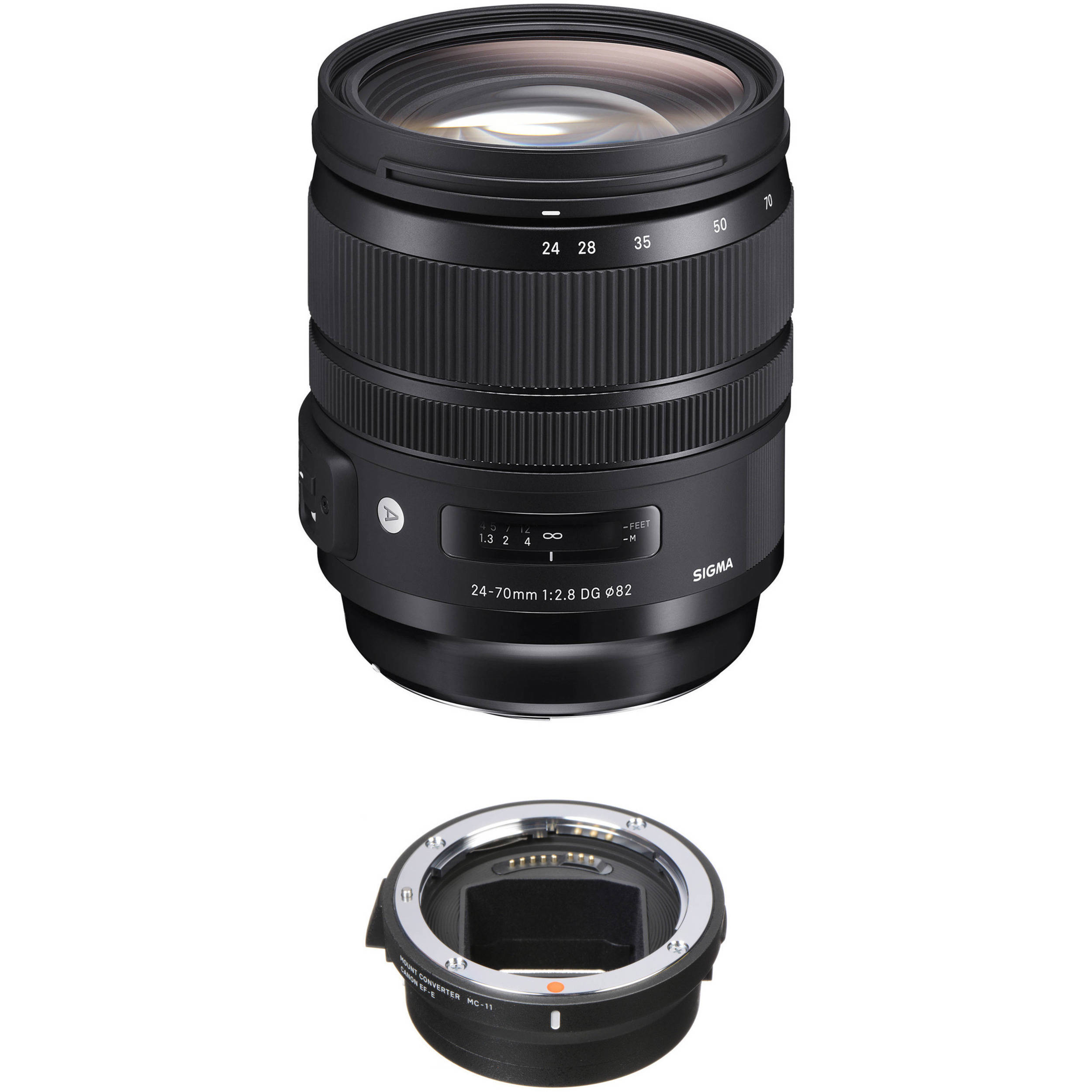 Sigma 24 70mm F 2 8 Dg Os Hsm Art Lens For Canon Ef And Mc 11