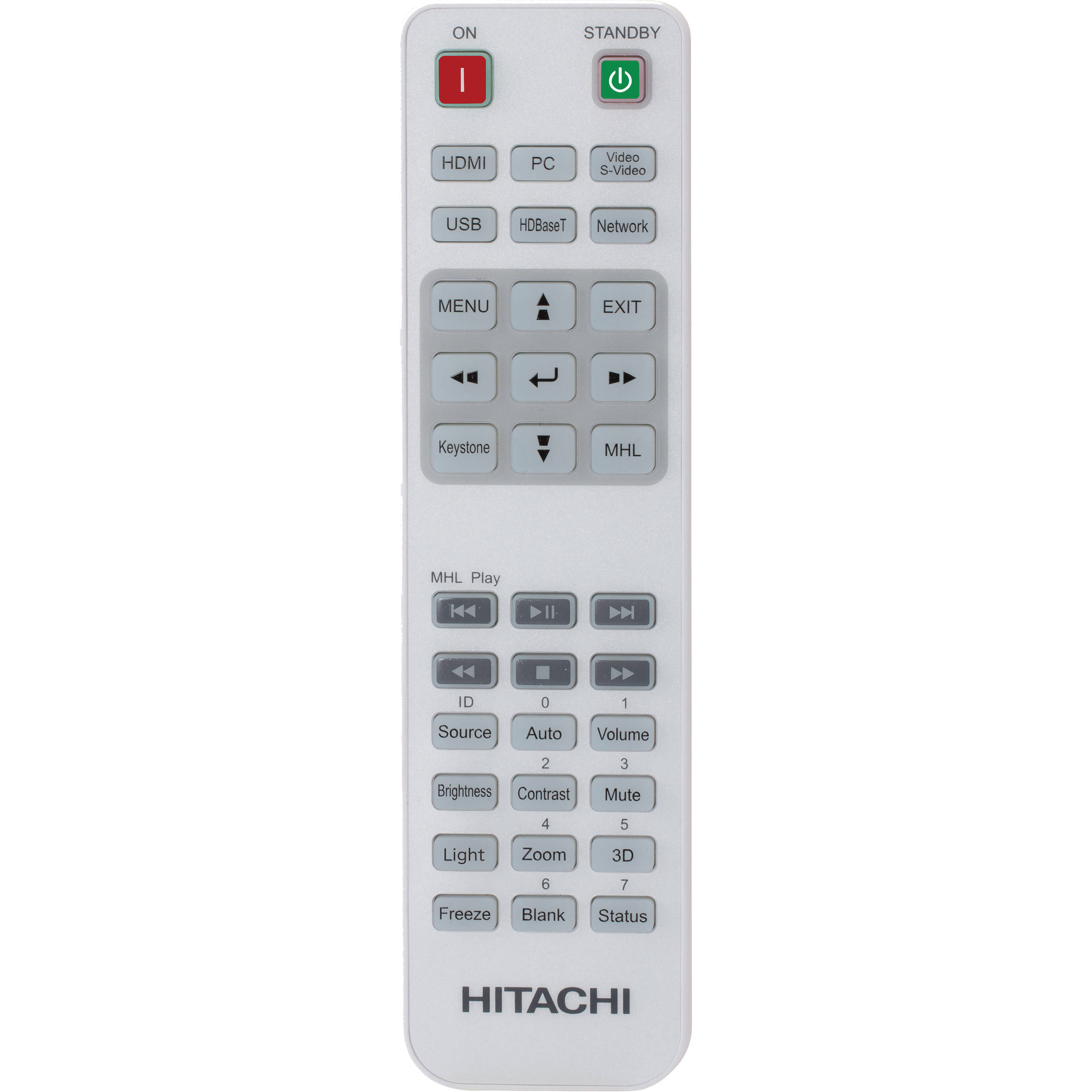 hitachi remote control