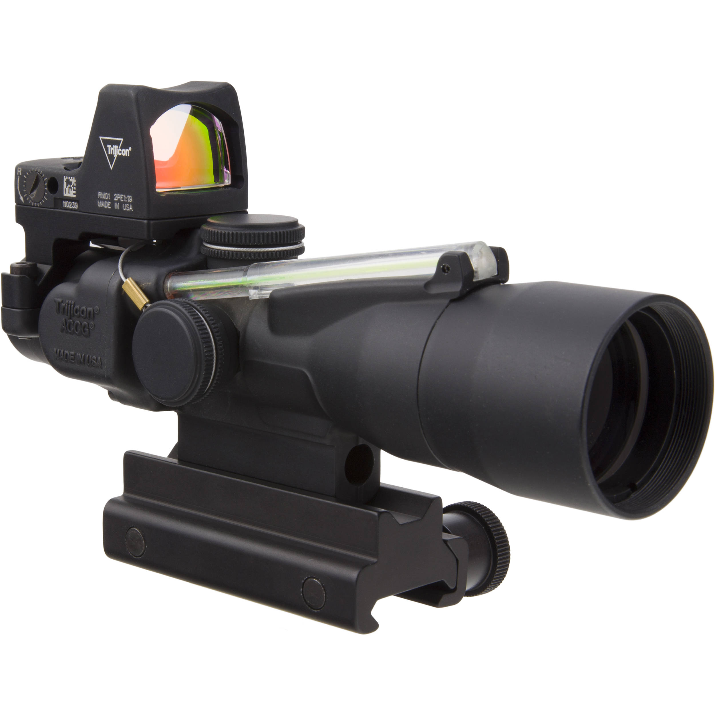 Trijicon 3x30 Ta33 Acog Riflescope And 3 25 Moa Red Dot Type 2 Rmr Kit